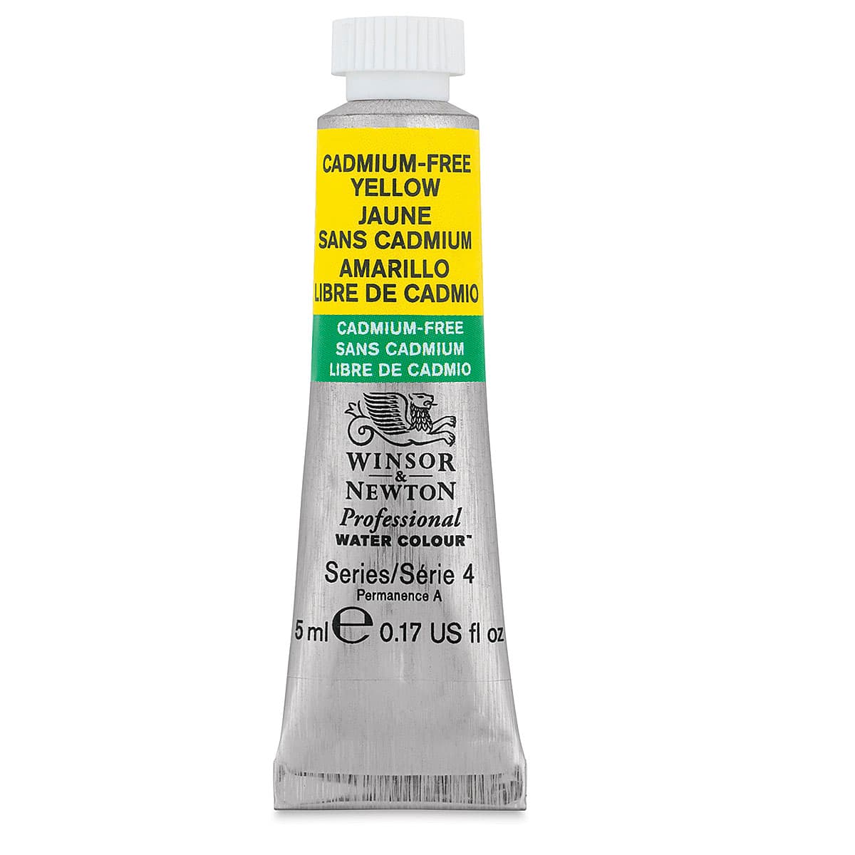 Winsor & Newton Professional Watercolor - Cadmium-Free Yellow, 5 ml
