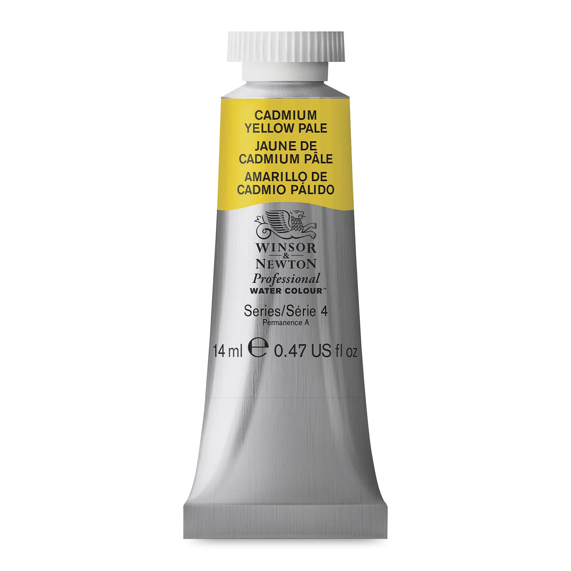 Winsor & Newton Professional Watercolor - Cadmium Yellow Pale, 14 ml Tube