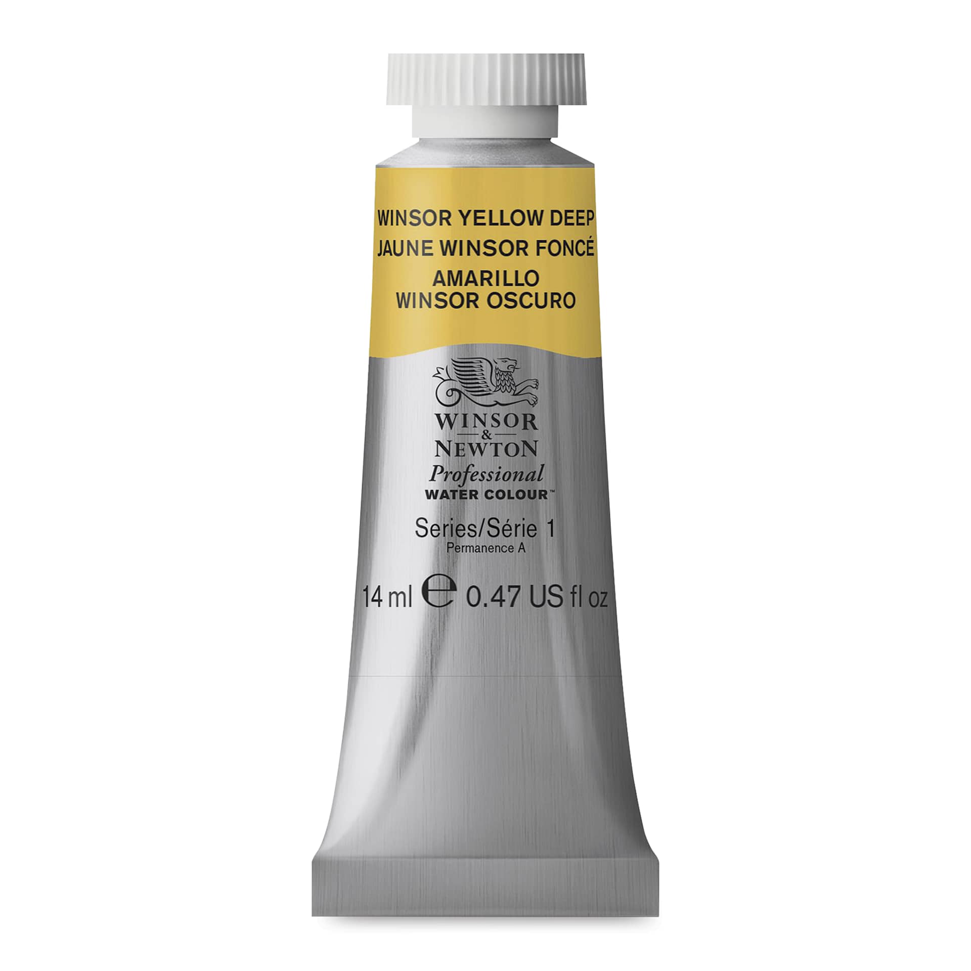 Winsor & Newton Professional Watercolor - Winsor Yellow Deep, 14 ml Tube