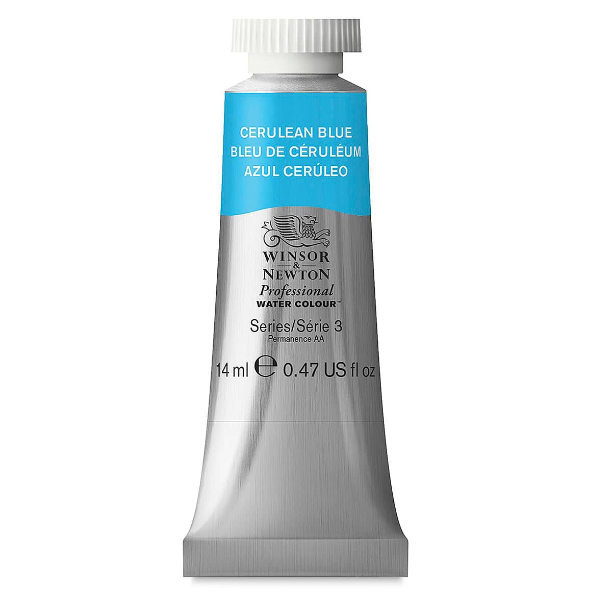 Winsor & Newton Professional Watercolor - Cerulean Blue, 14 ml Tube