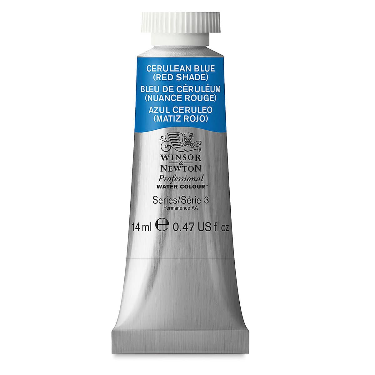 Winsor & Newton Professional Watercolor - Cerulean Blue (Red Shade), 14 ml Tube