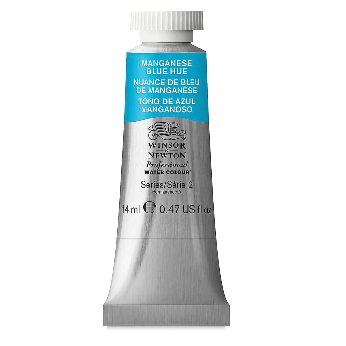 Winsor & Newton Professional Watercolor - Manganese Blue Hue, 14 ml tube