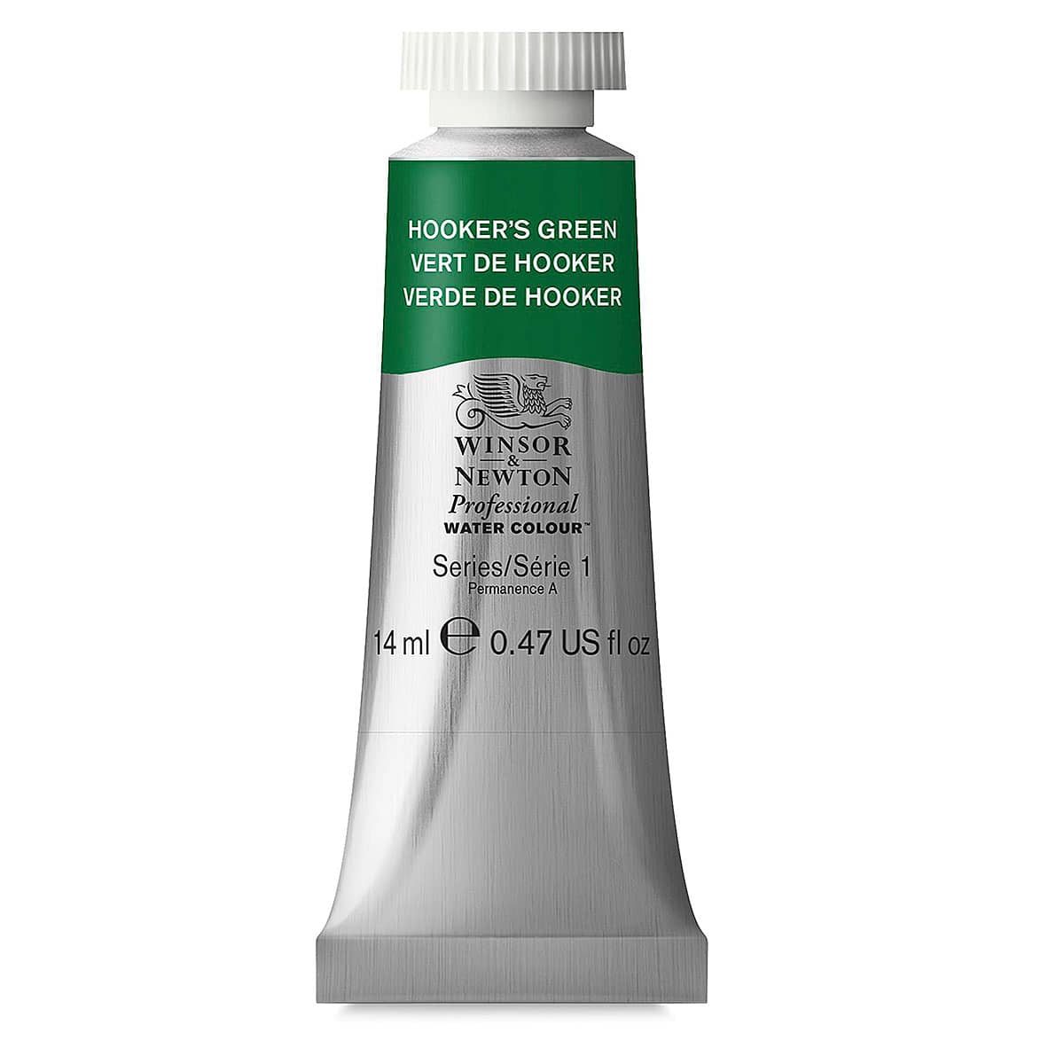 Winsor & Newton Professional Watercolor - Hooker's Green, 14 ml Tube