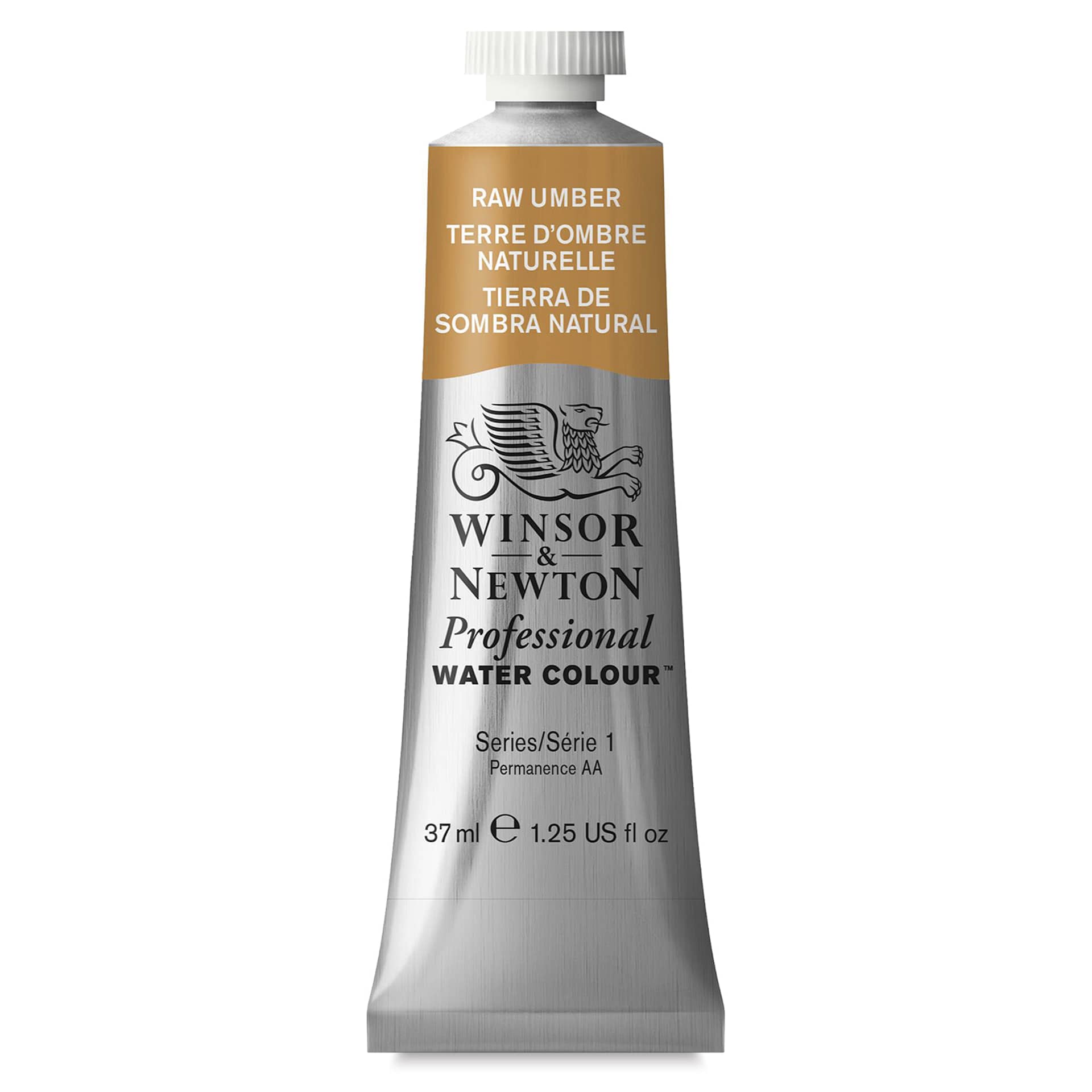 Winsor & Newton Professional Watercolor - Raw Umber, 37 ml Tube