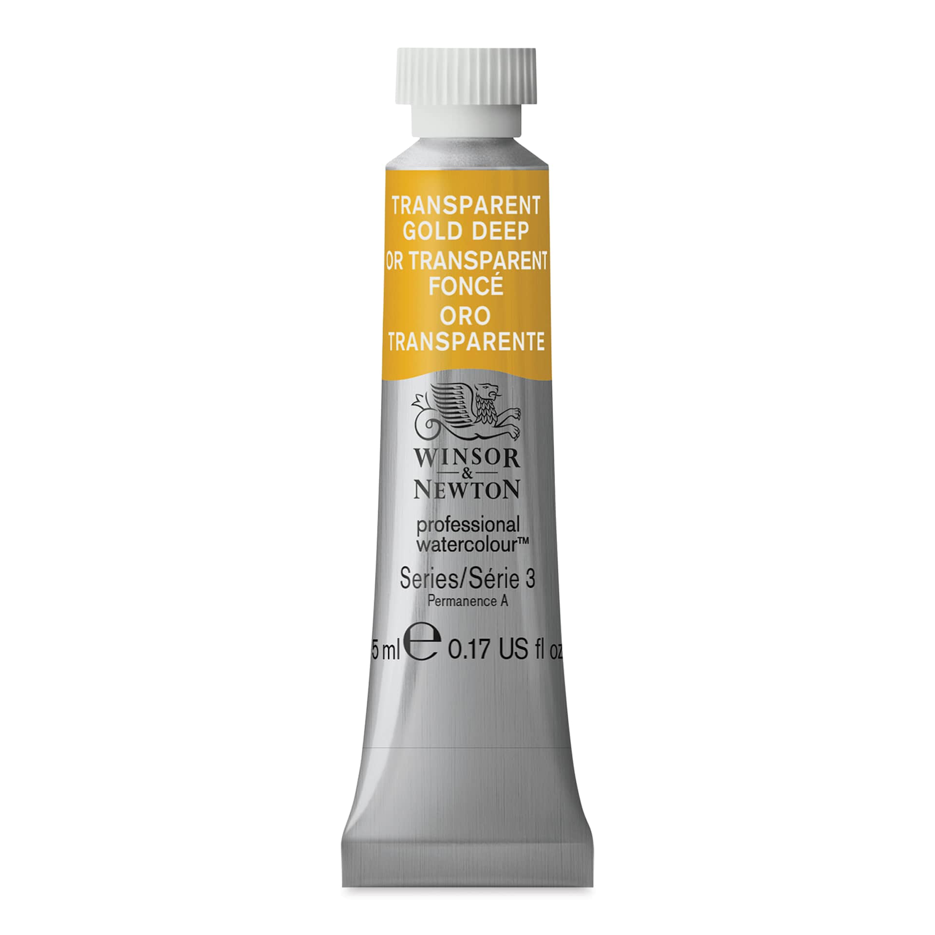 Winsor & Newton Professional Watercolor - Transparent Gold Deep, 5 ml Tube
