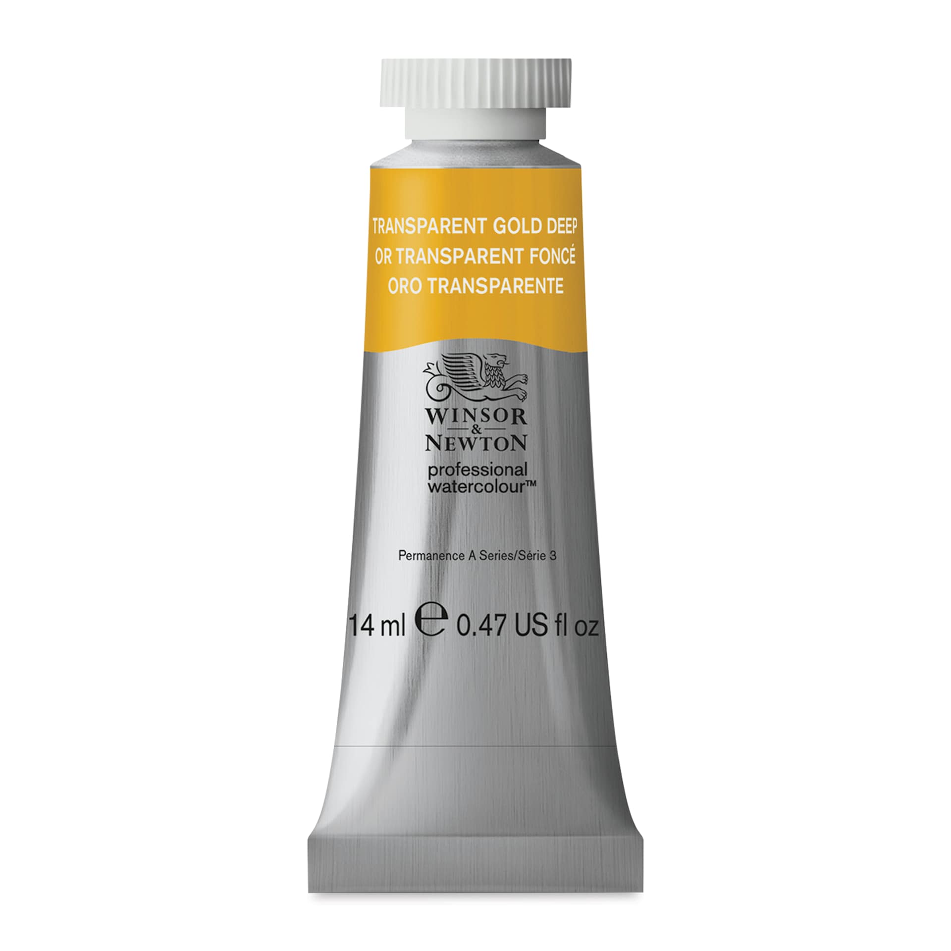 Winsor & Newton Professional Watercolor - Transparent Gold Deep, 14 ml Tube