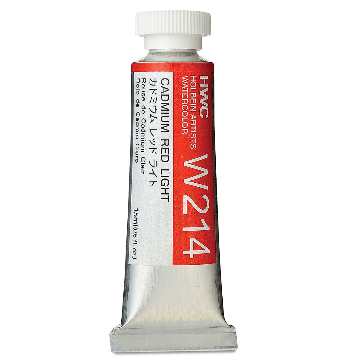 Holbein Artists' Watercolor - Cadmium Red Light, 15 ml tube