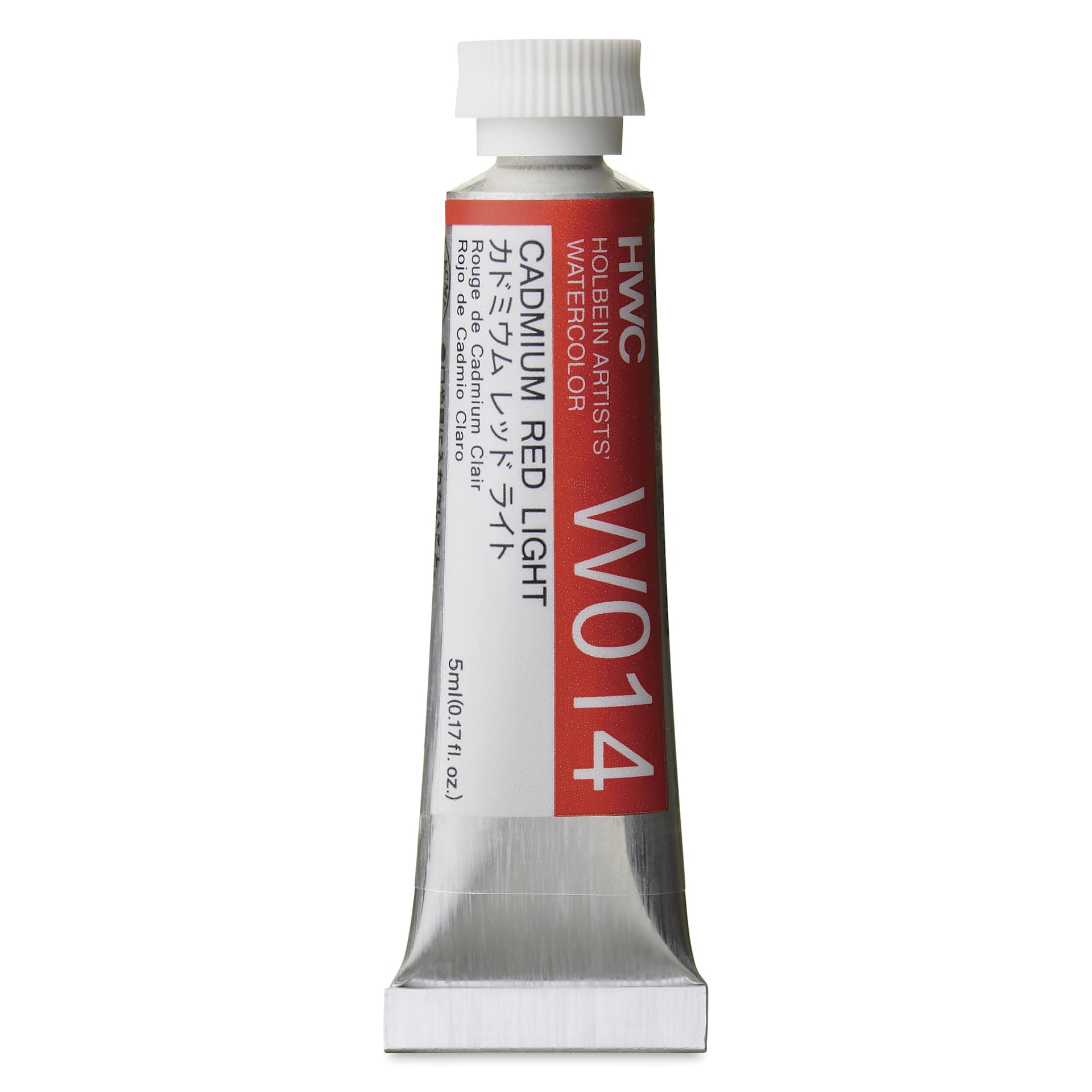 Holbein Artists' Watercolor - Cadmium Red Light, 5 ml Tube