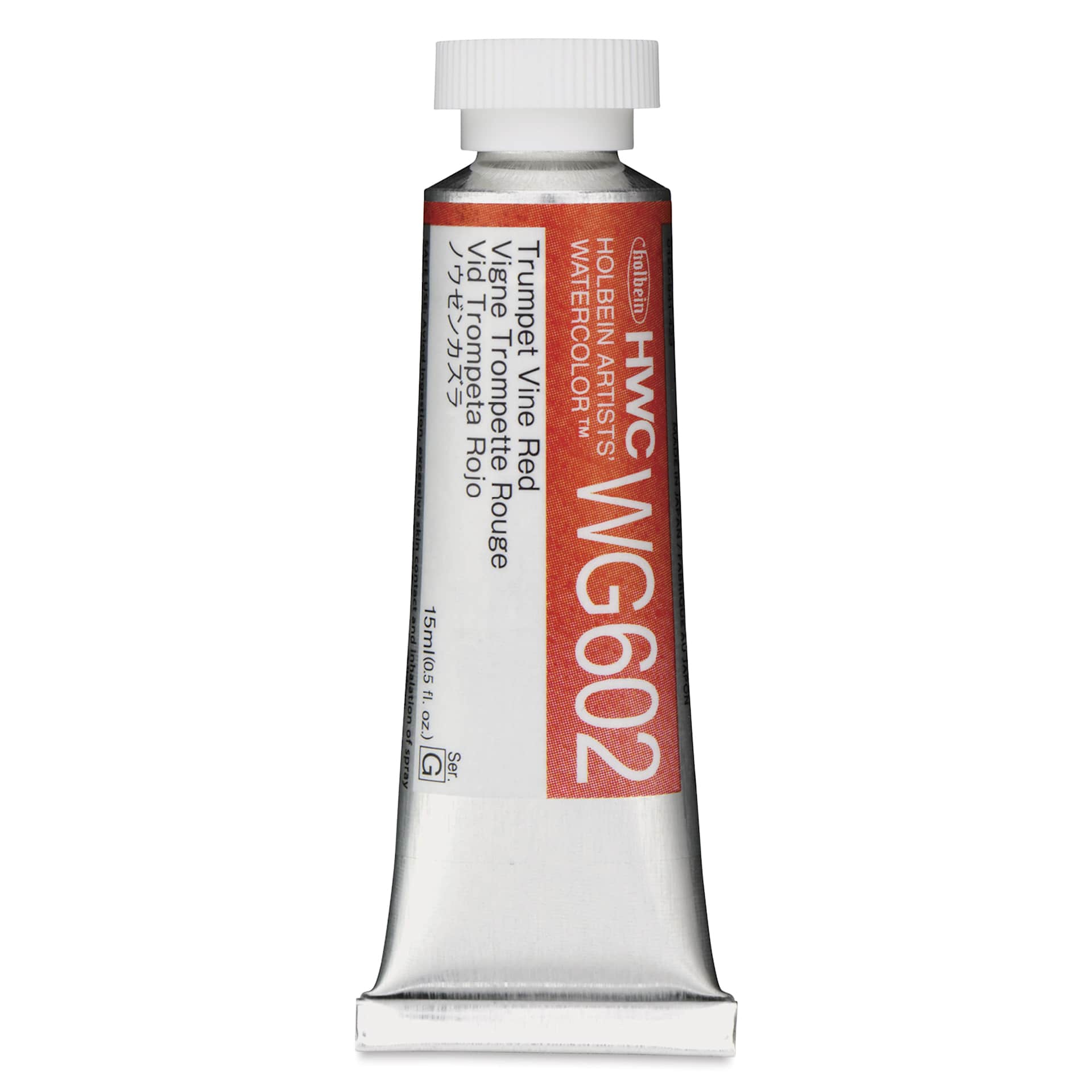 Holbein Artists' Watercolor - Trumpet Vine Red, 15 ml