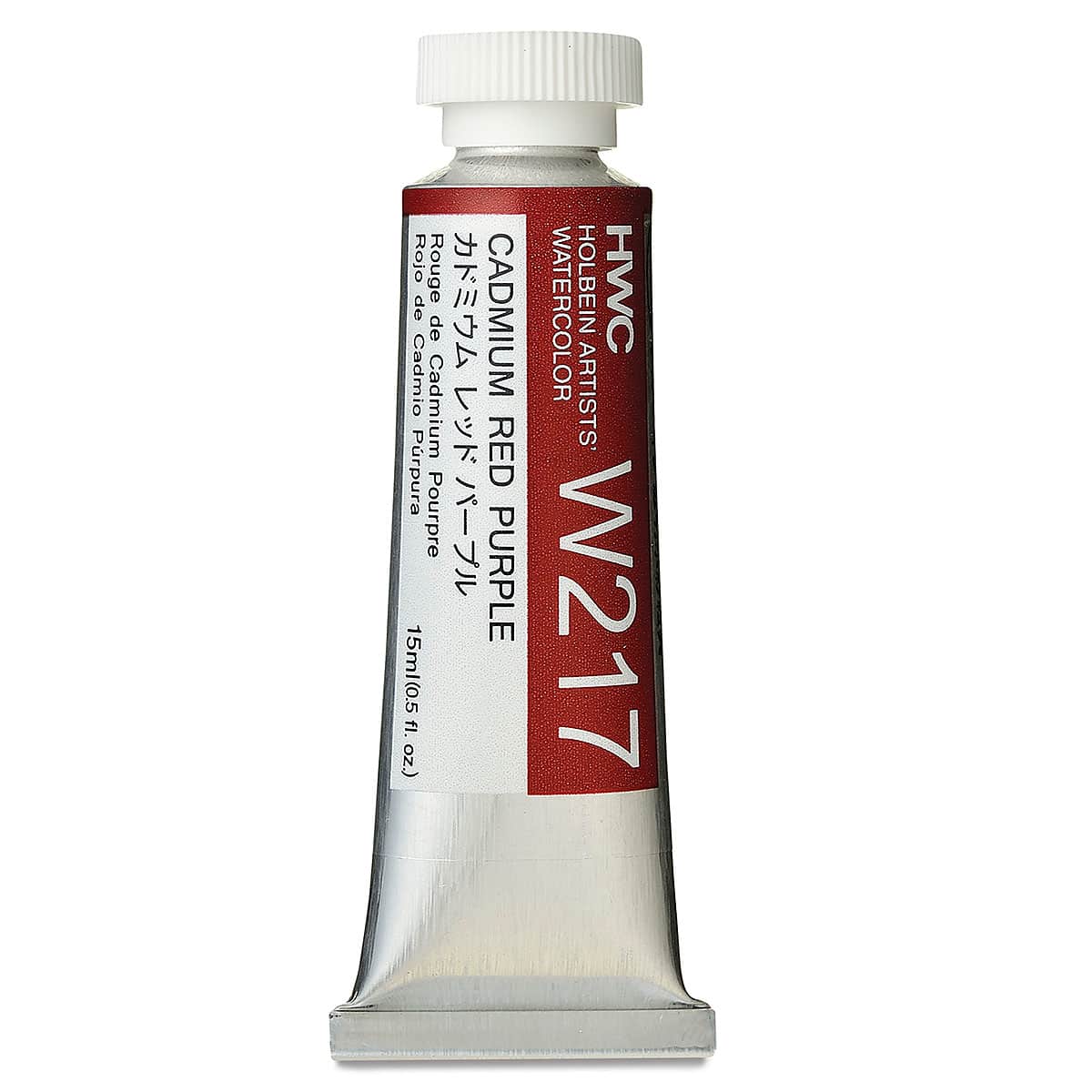 Holbein Artists' Watercolor - Cadmium Red Purple, 15 ml tube