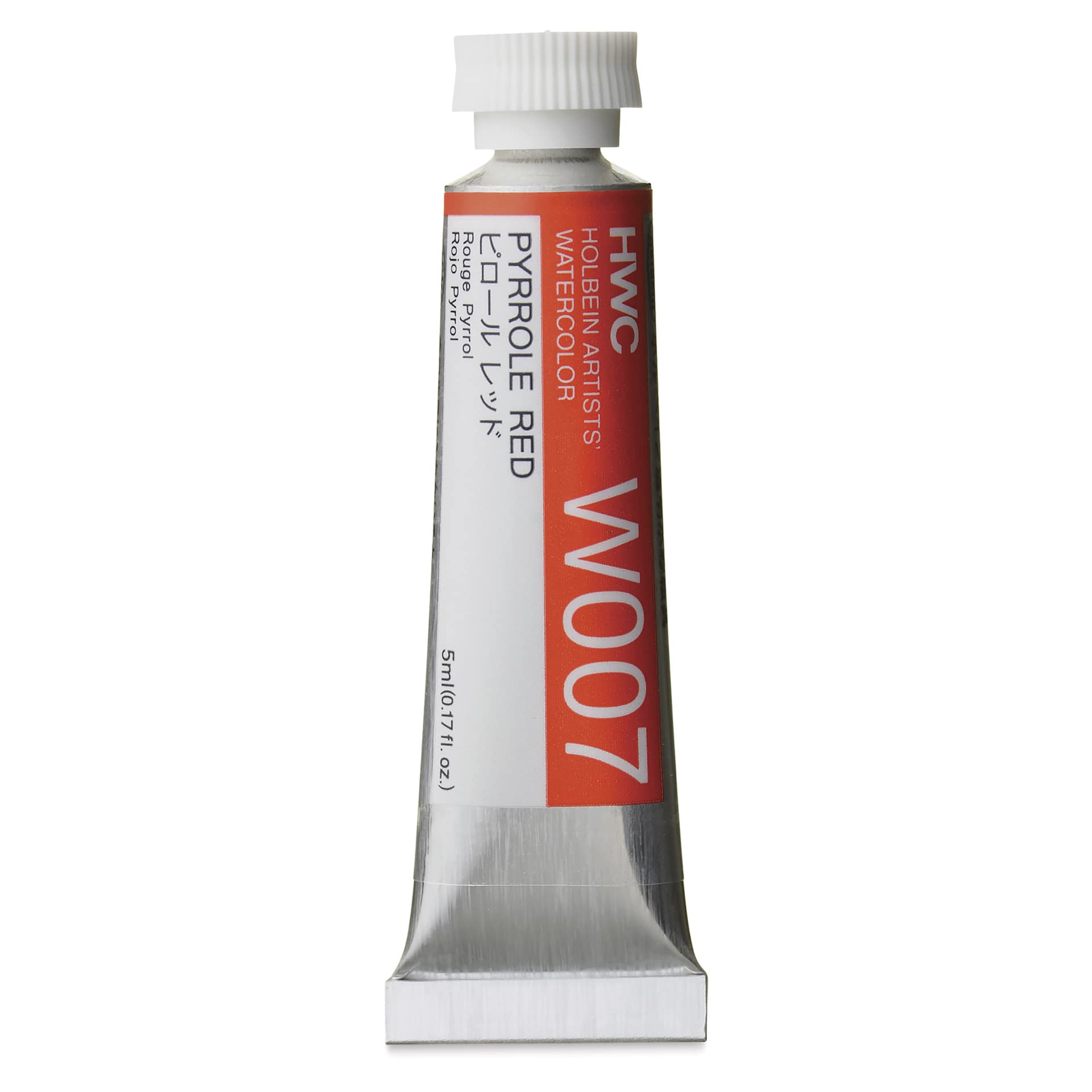 Holbein Artists' Watercolor - Pyrrole Red, 5 ml Tube
