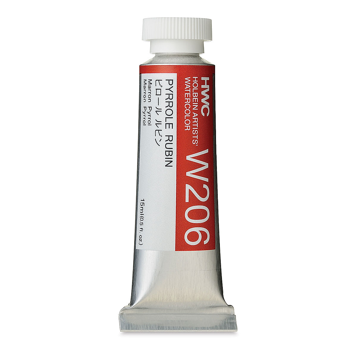 Holbein Artists' Watercolor - Pyrrole Rubin, 15 ml tube
