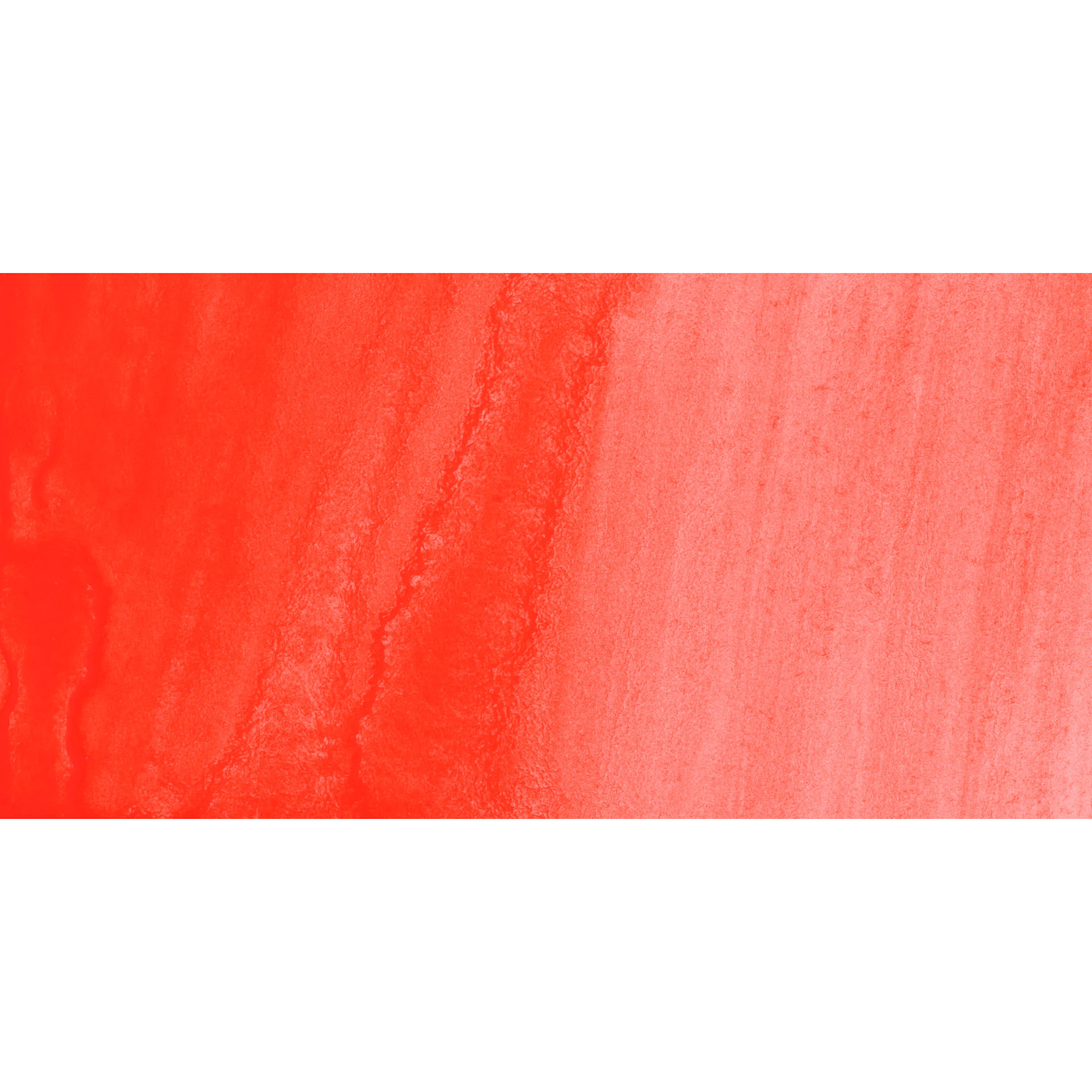 Holbein Artists' Watercolor - Luminous Orange Red swatch