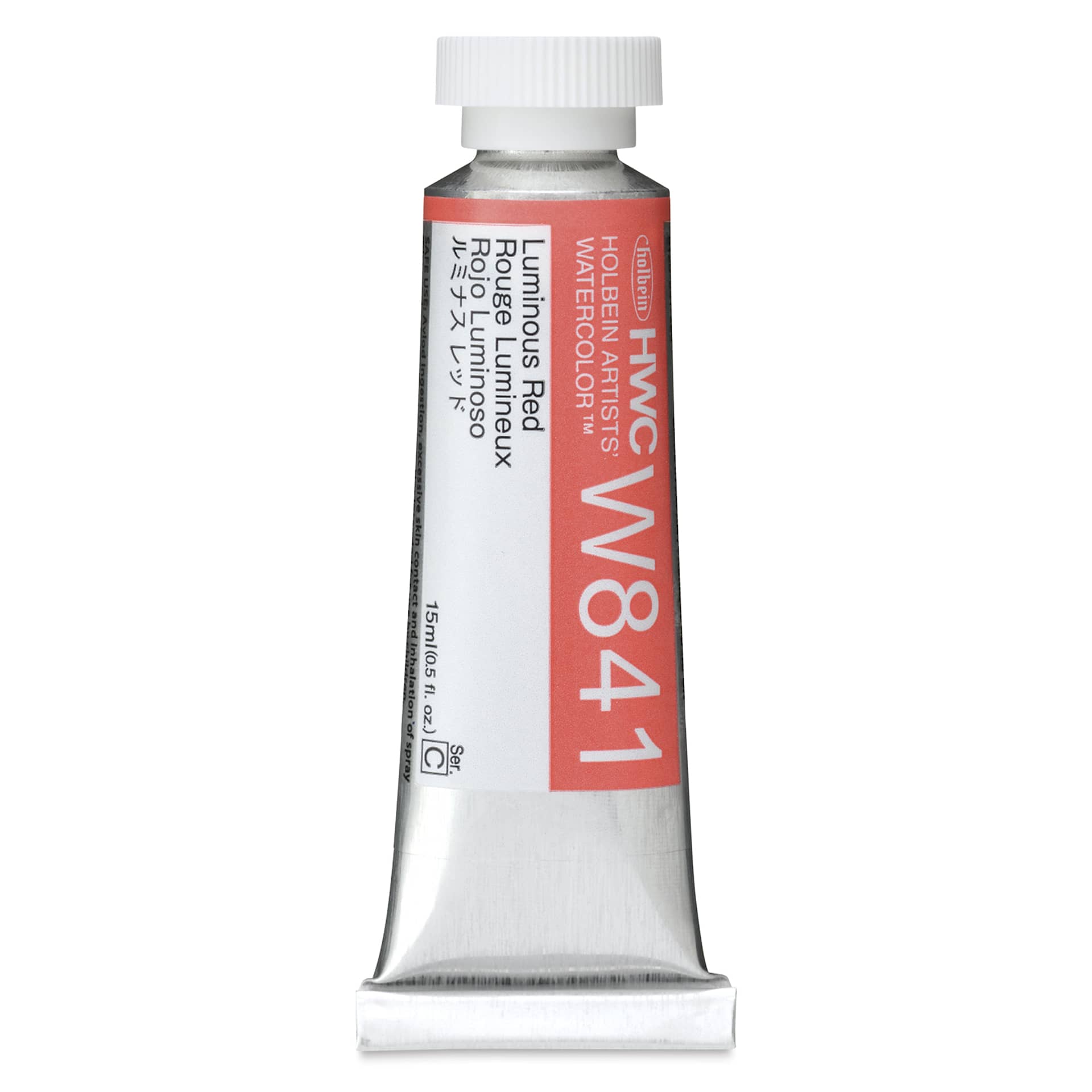 Holbein Artists' Watercolor - Luminous Red, 15 ml Tube
