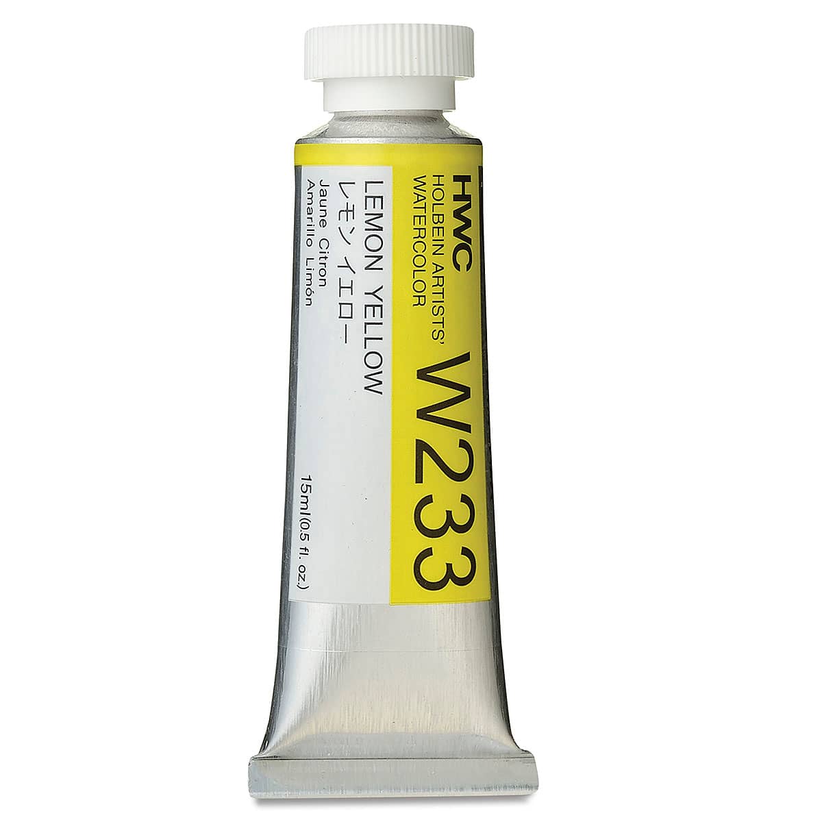 Holbein Artists' Watercolor - Lemon Yellow, 15 ml tube