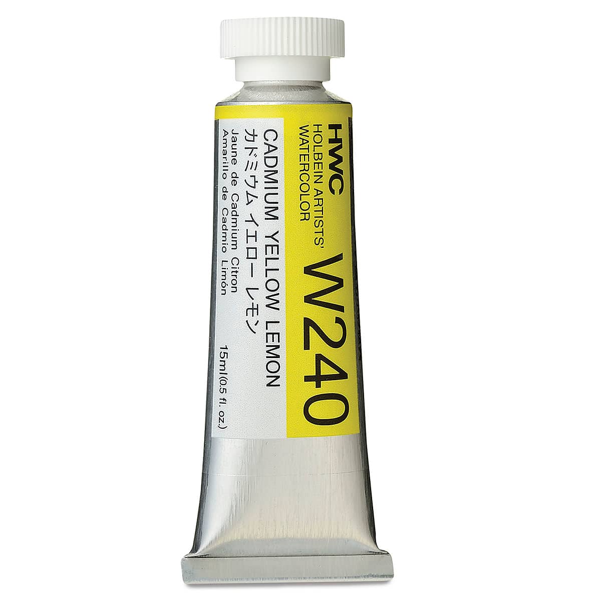 Holbein Artists' Watercolor - Cadmium Yellow Lemon, 15 ml tube
