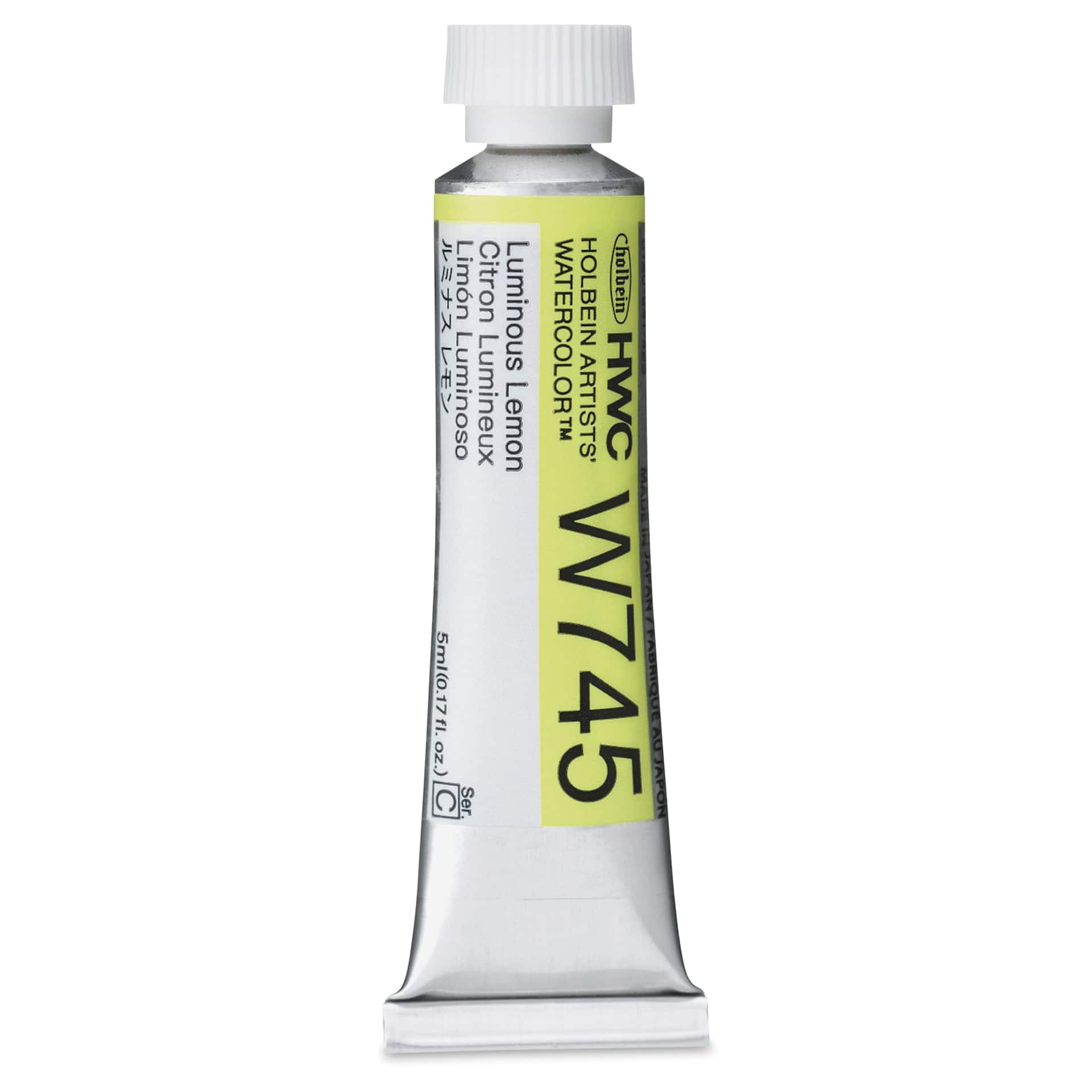 Holbein Artists' Watercolor - Luminous Lemon, 5 ml Tube