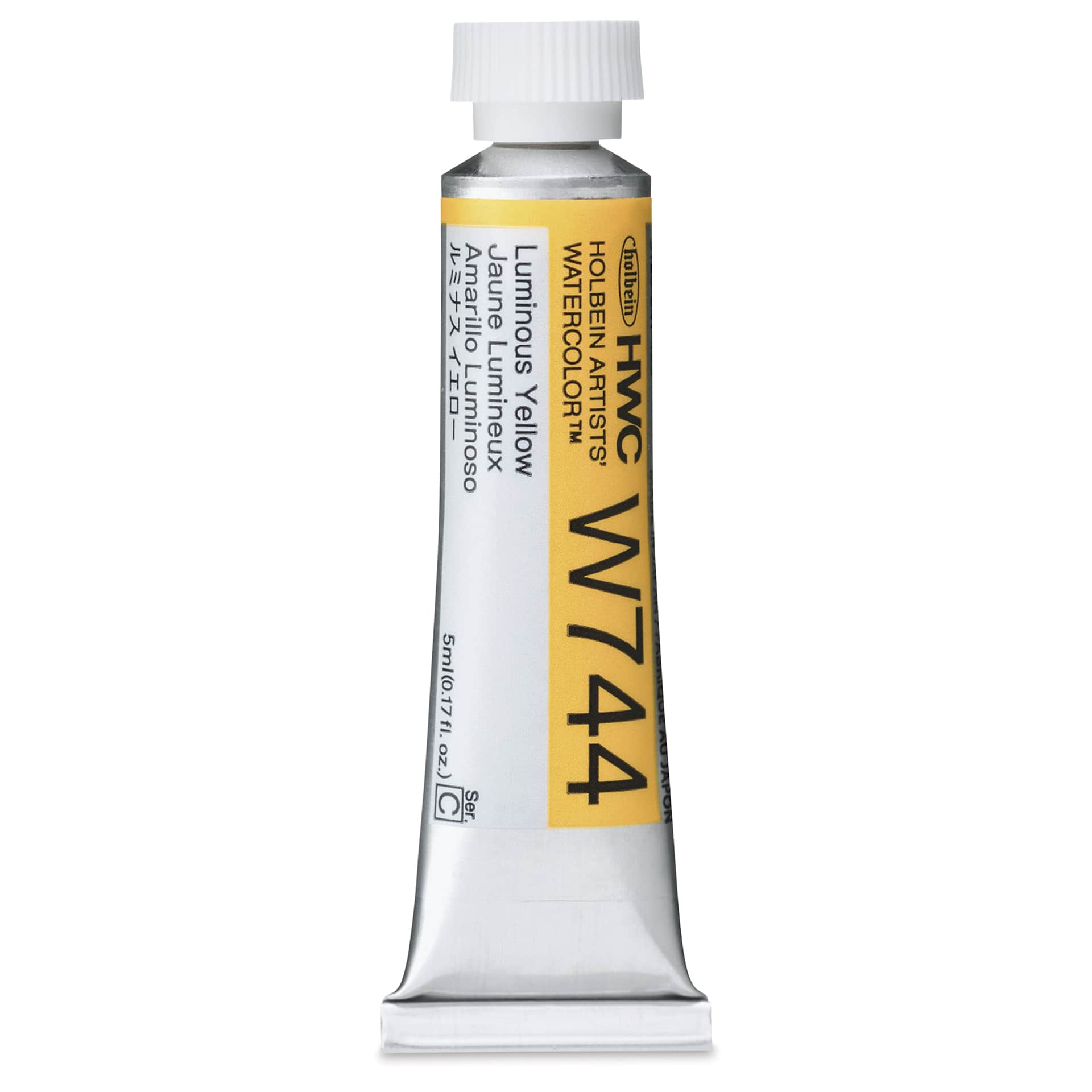 Holbein Artists' Watercolor - Luminous Yellow, 5 ml Tube