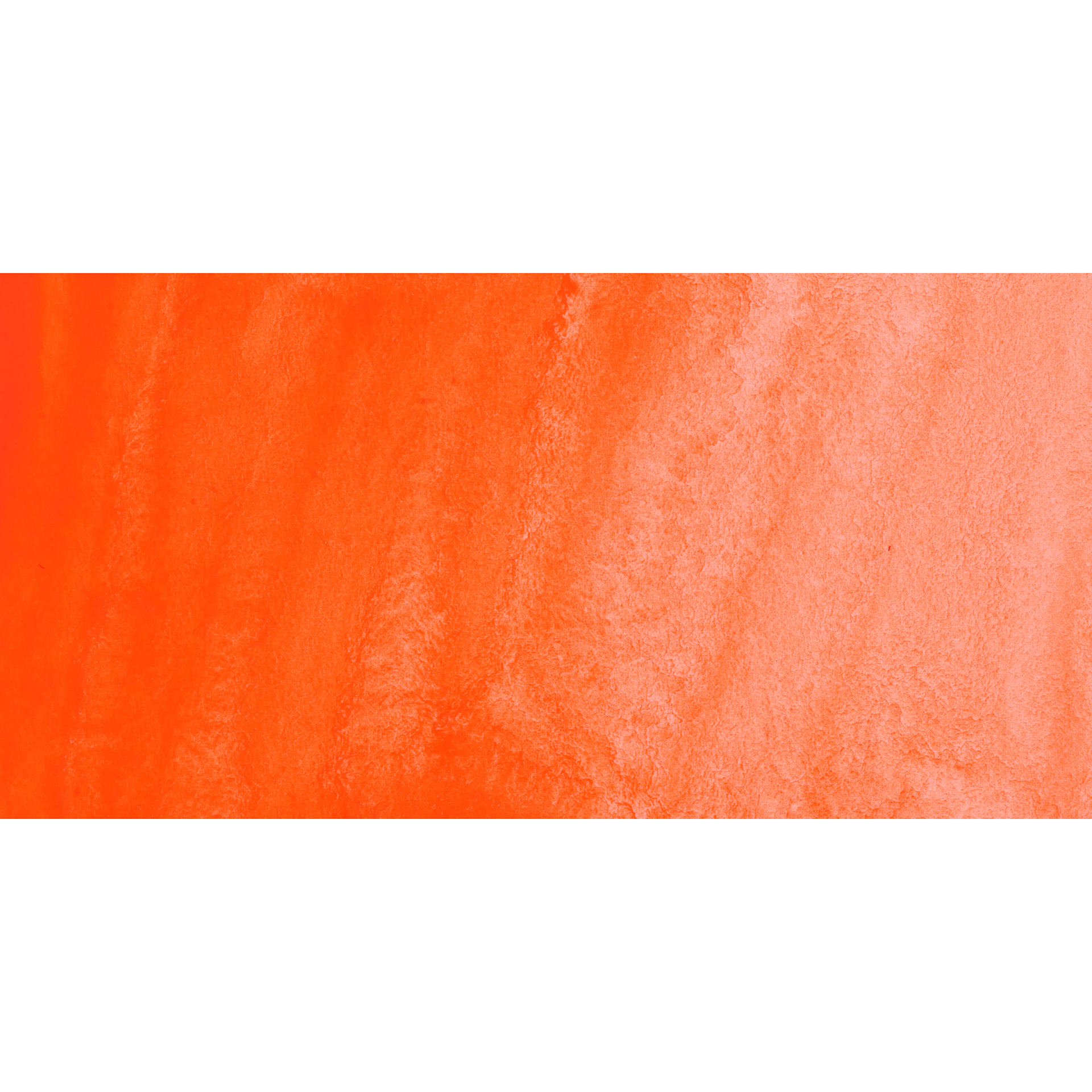 Holbein Artists' Watercolor - Luminous Orange swatch