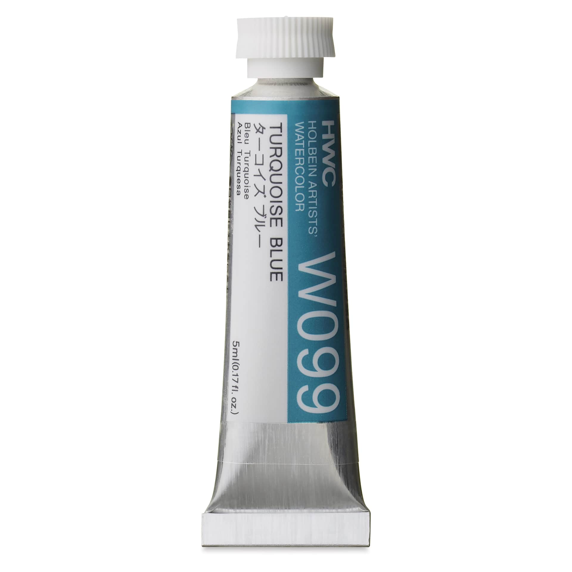 Holbein Artists' Watercolor - Turquoise Blue, 5 ml Tube