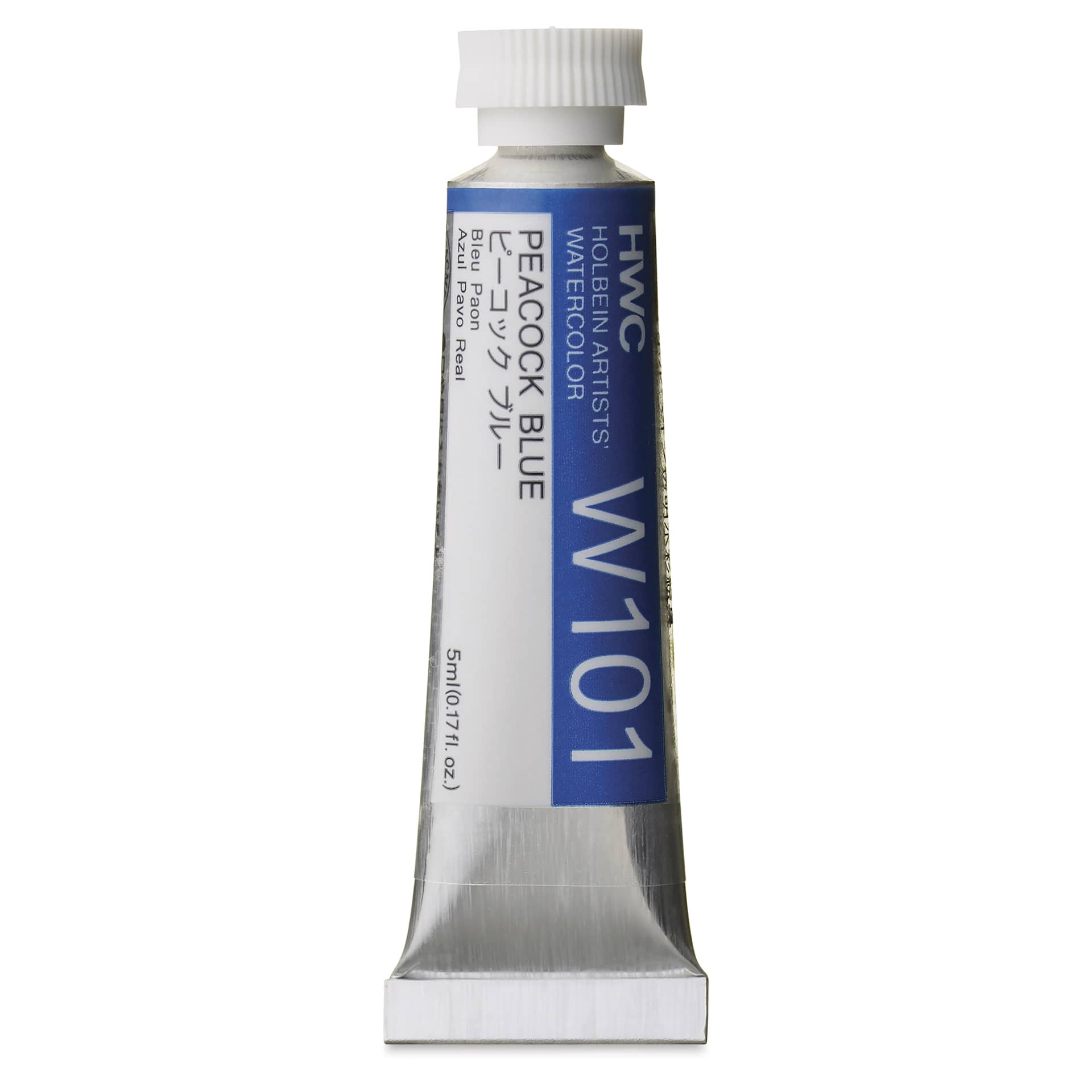 Holbein Artists' Watercolor - Peacock Blue, 5 ml Tube