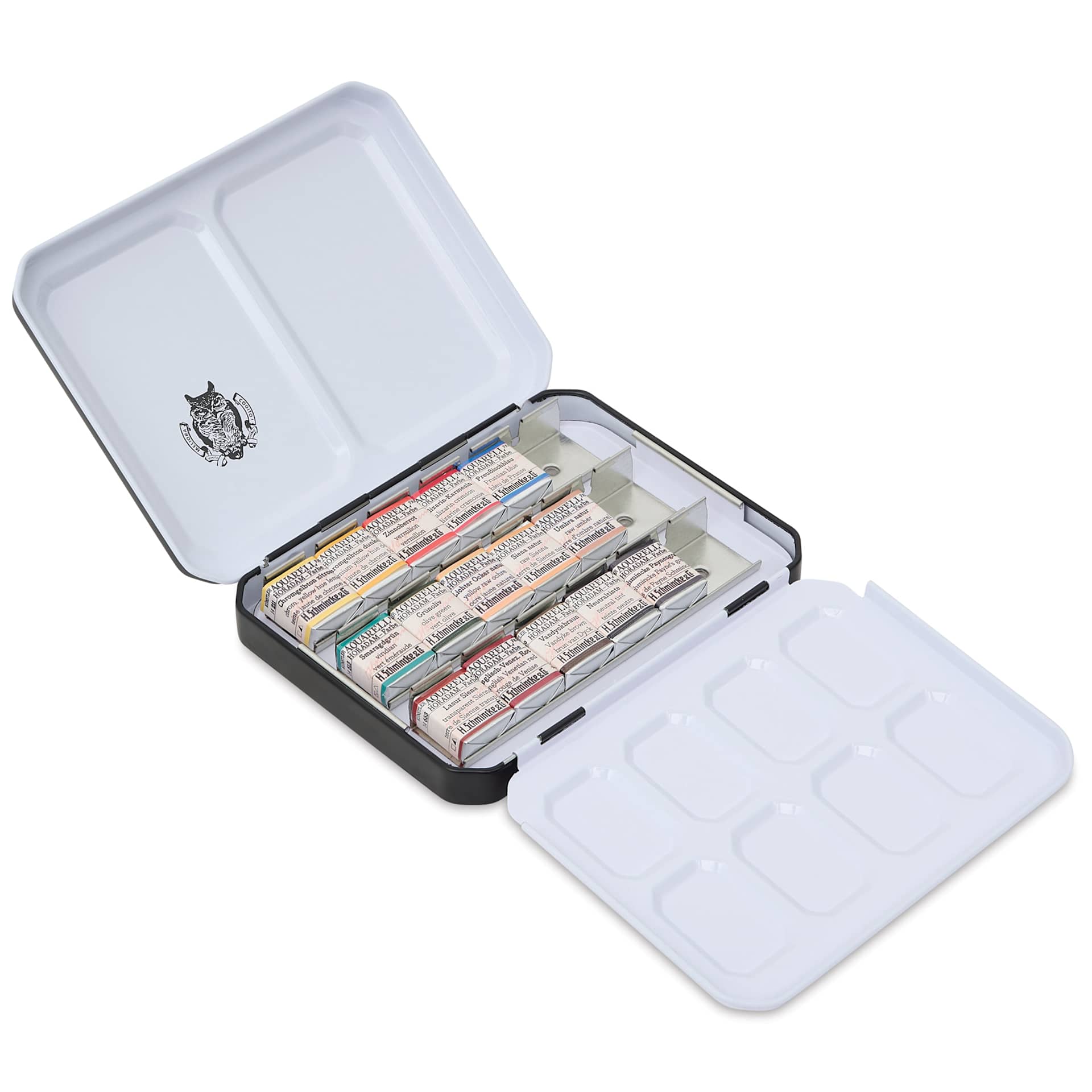 Schmincke Horadam Aquarell Watercolor Pans - Blick Exclusive! Set of 15, Retro I , Half Pans