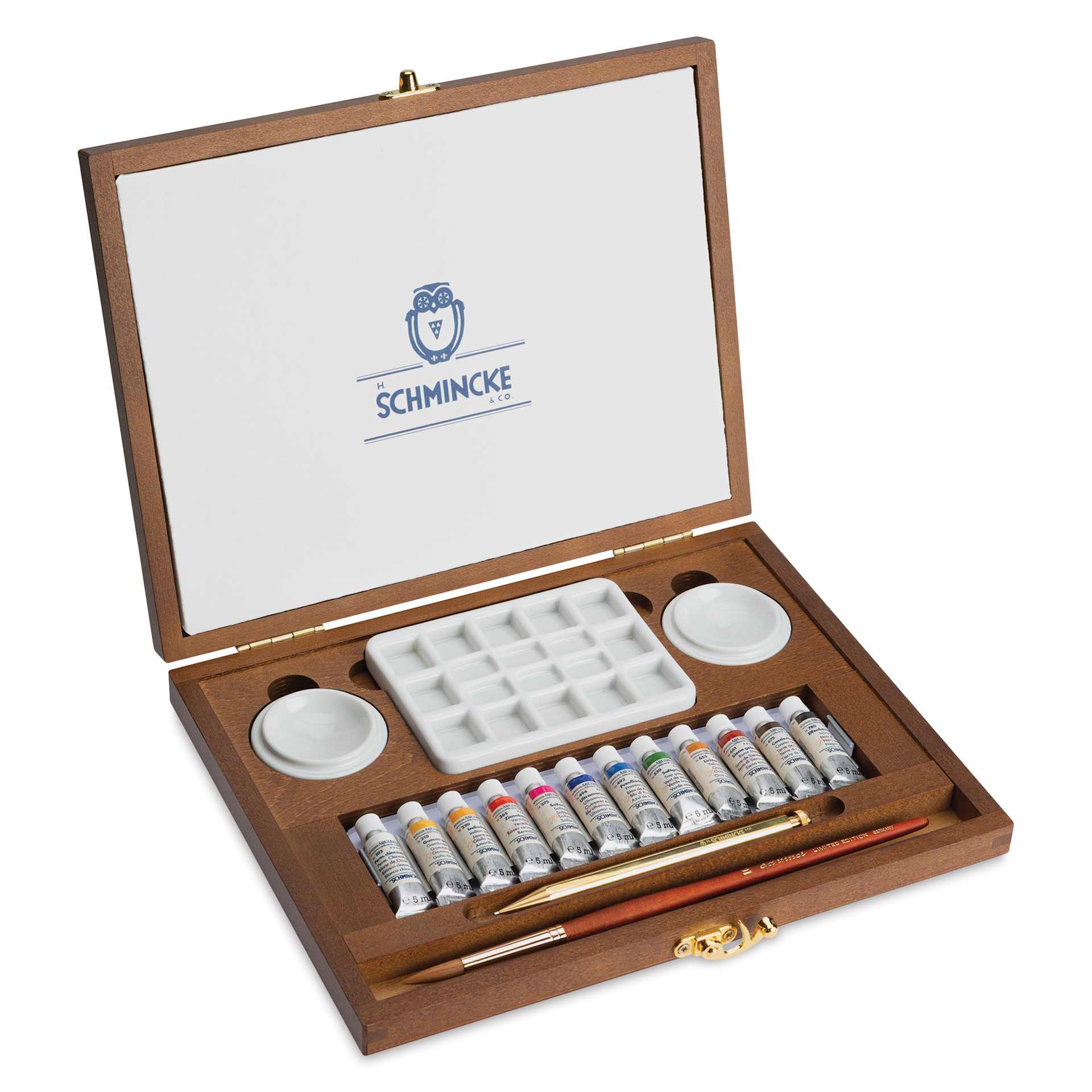 Schmincke Horadam Aquarell Artist Watercolor - Set of 12, Retro II, 5 ml Tubes