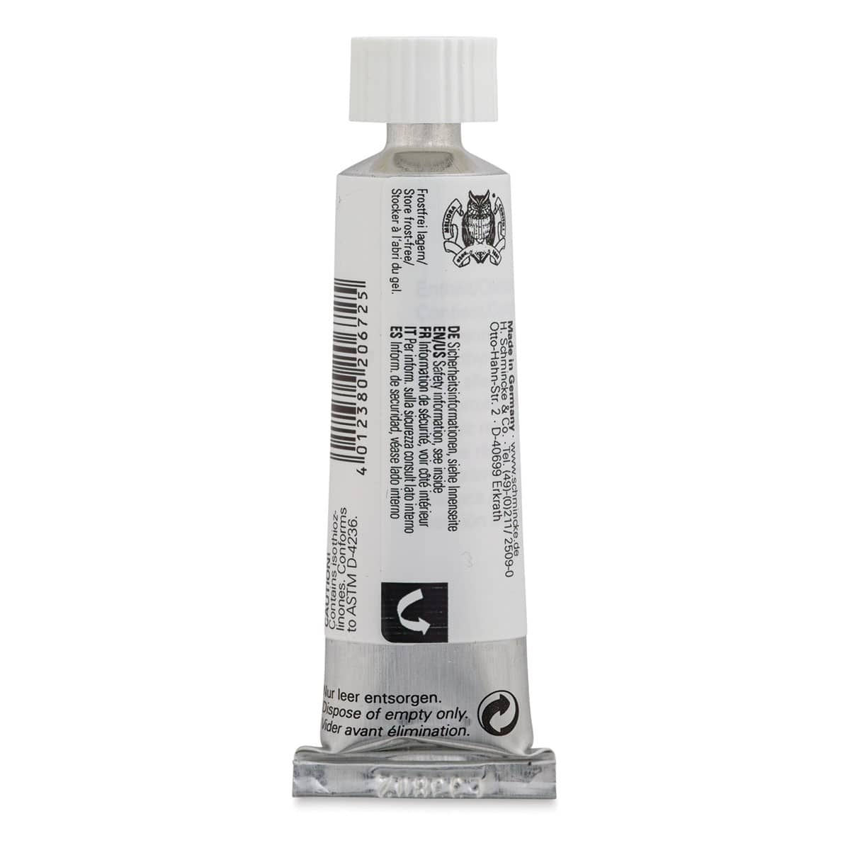 Schmincke Horadam Onetz Oxgall Wetting Agent - 15 ml tube (Back of tube)