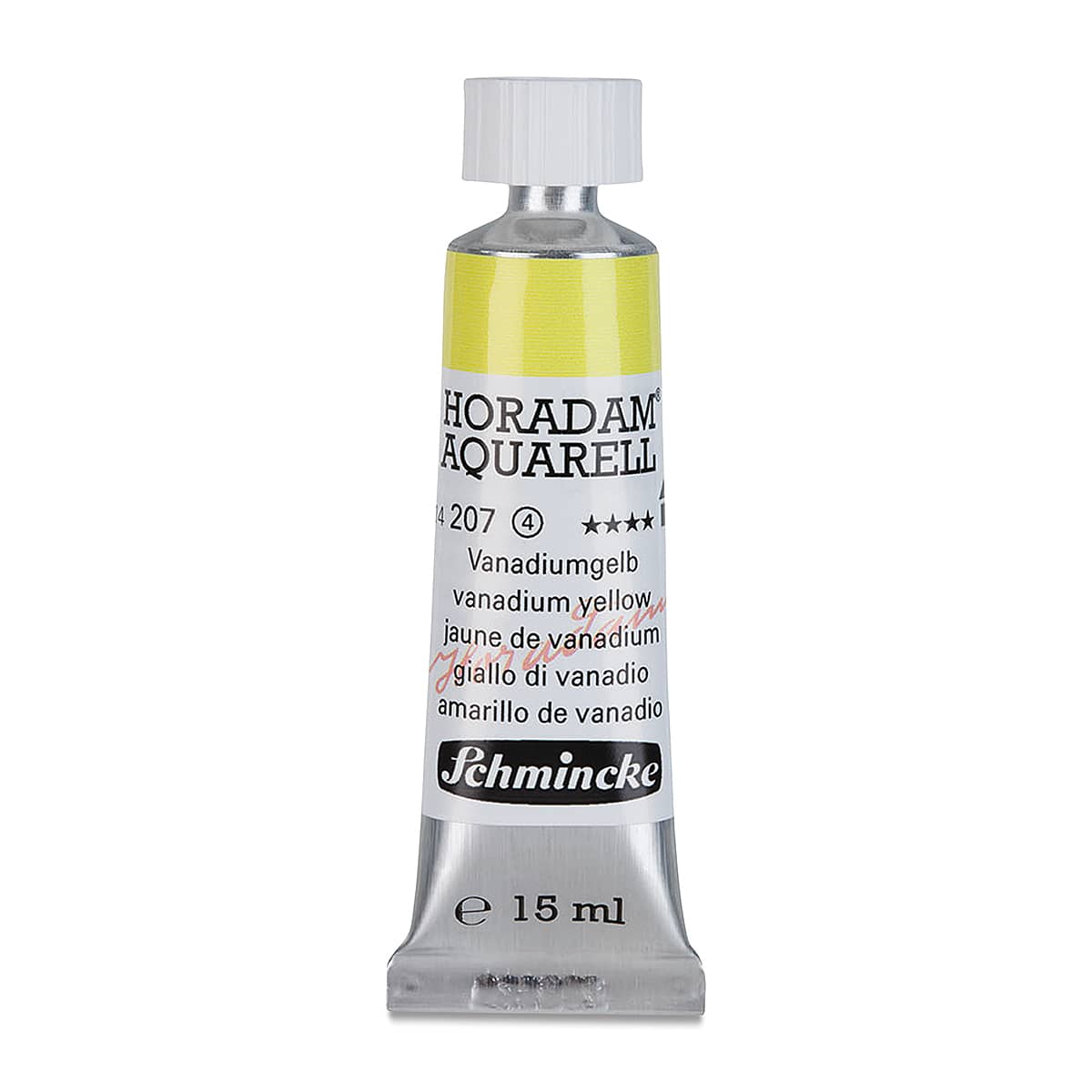 Schmincke Horadam Aquarell Watercolor - Vanadium Yellow, 15 ml tube