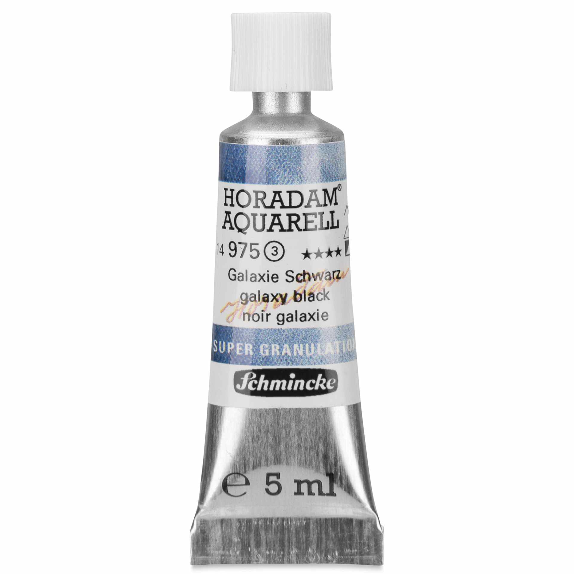 Schmincke Horadam Aquarell Artist Watercolor - Galaxy Black, 5 ml tube