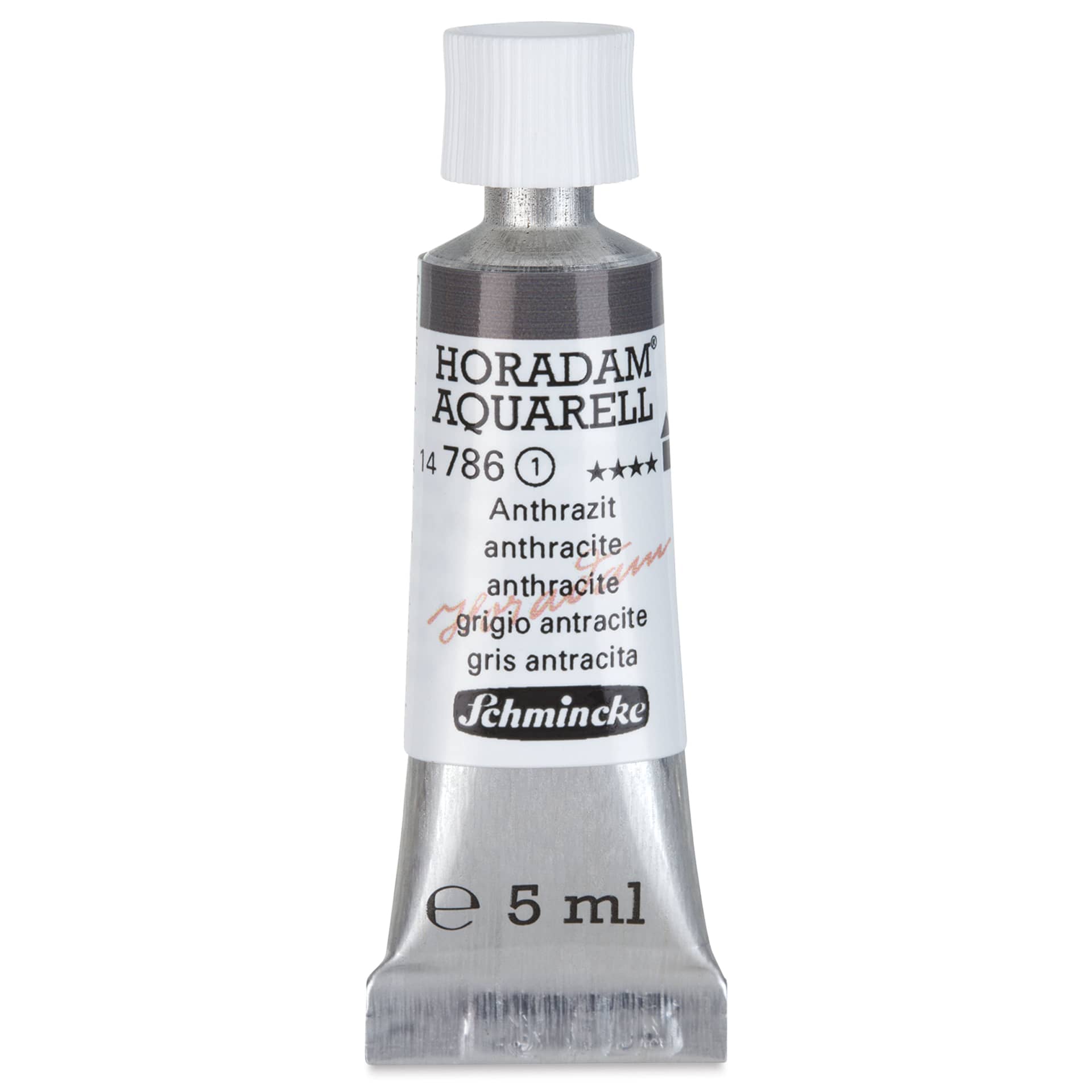 Schmincke Horadam Aquarell Artist Watercolor - Anthracite, 5 ml tube