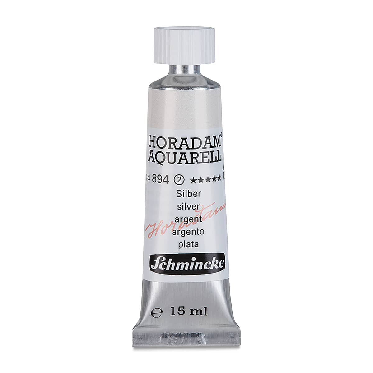 Schmincke Horadam Aquarell Watercolor - Silver, 15 ml tube