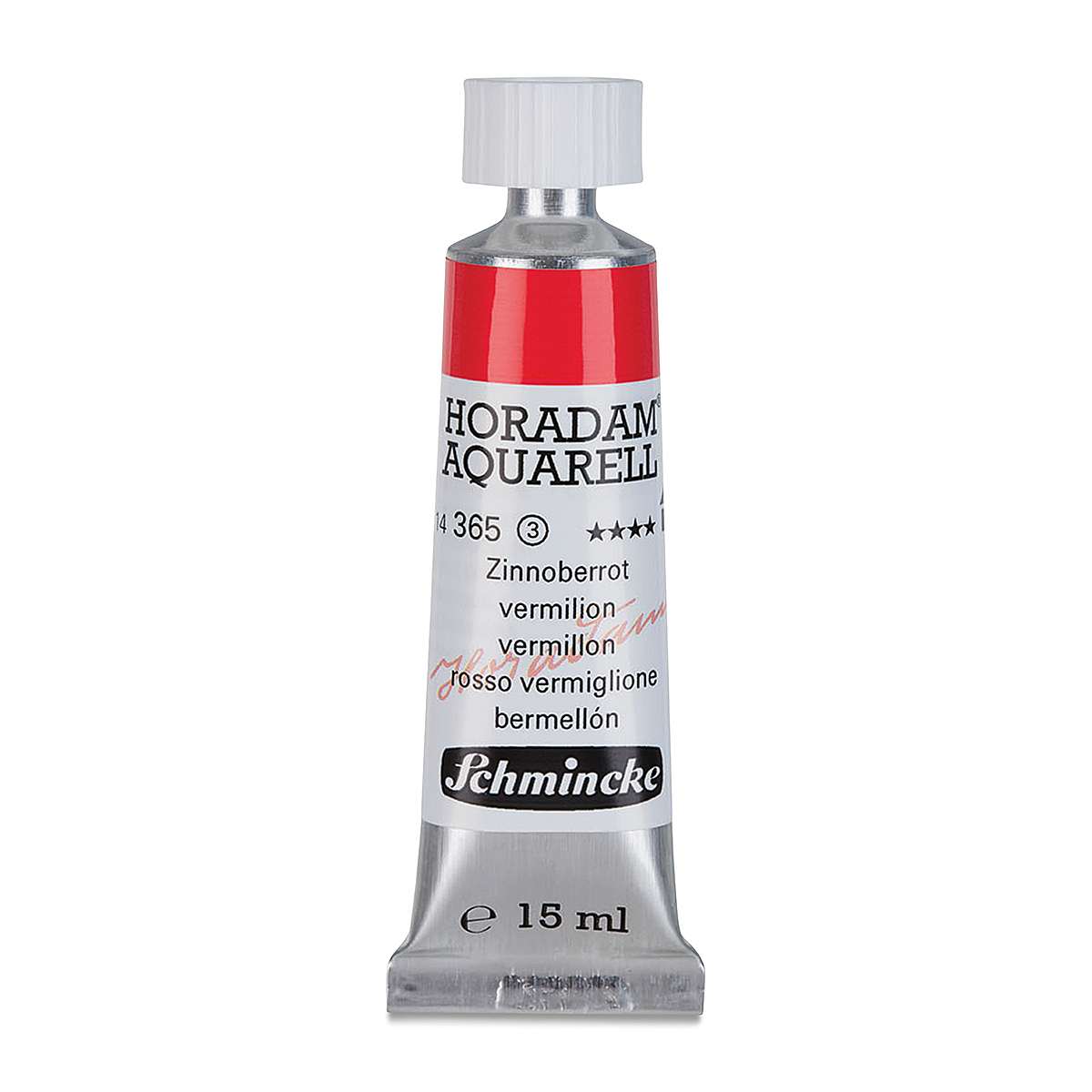 Schmincke Horadam Aquarell Watercolor - Vermilion, 15 ml tube