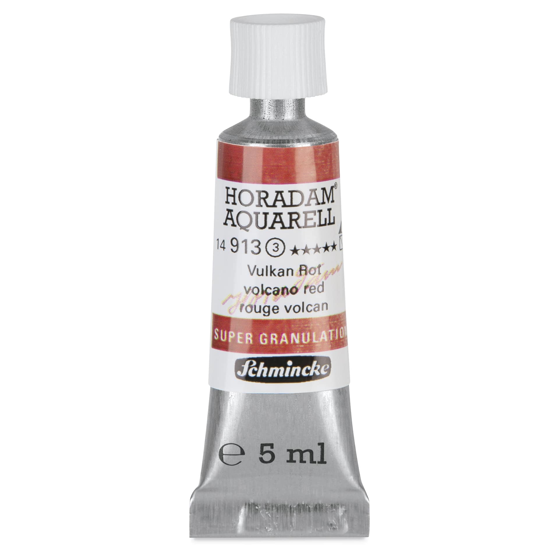Schmincke Horadam Aquarell Artist Watercolor - Volcano Red, Supergranulation, 5 ml tube