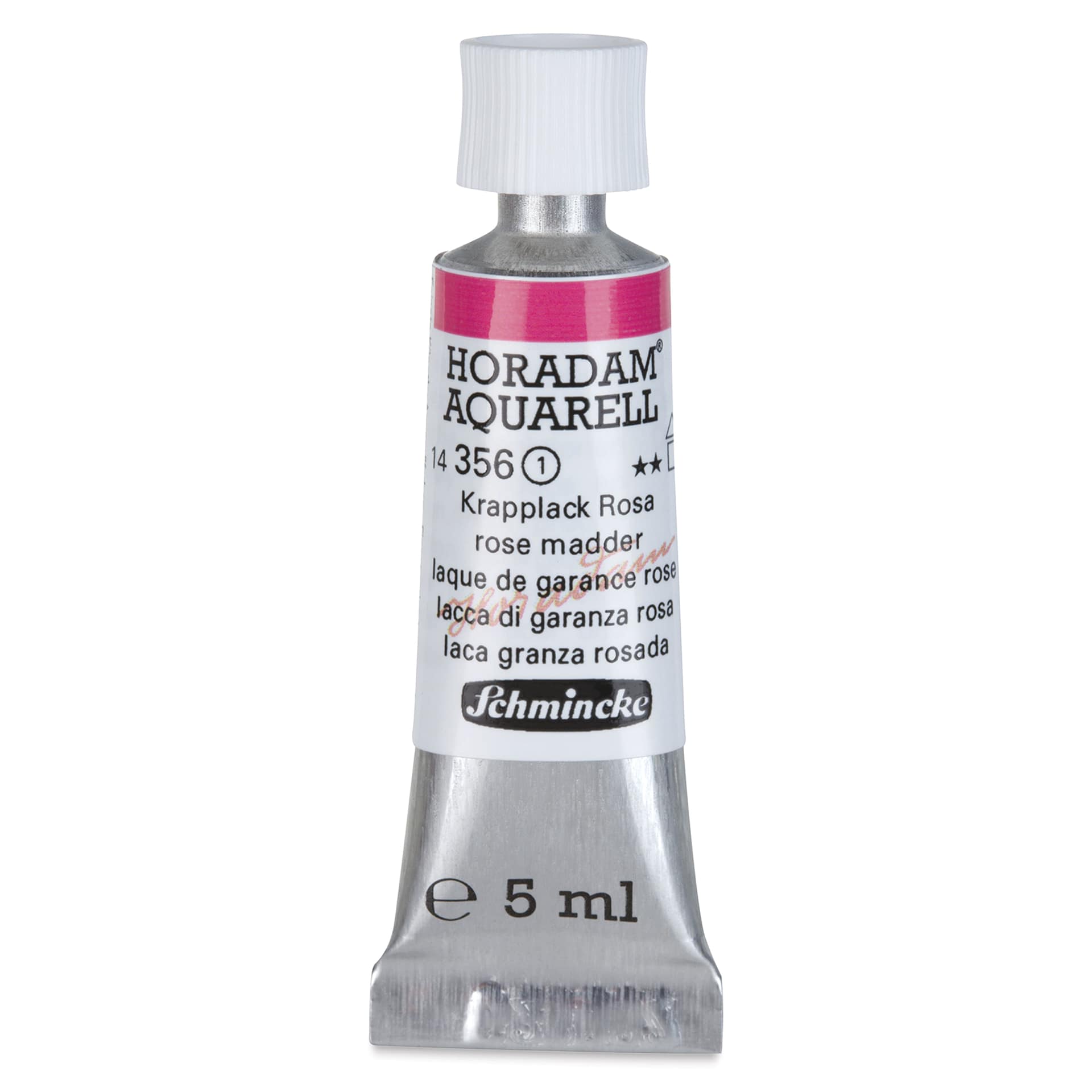 Schmincke Horadam Aquarell Artist Watercolor - Rose Madder, 5 ml tube