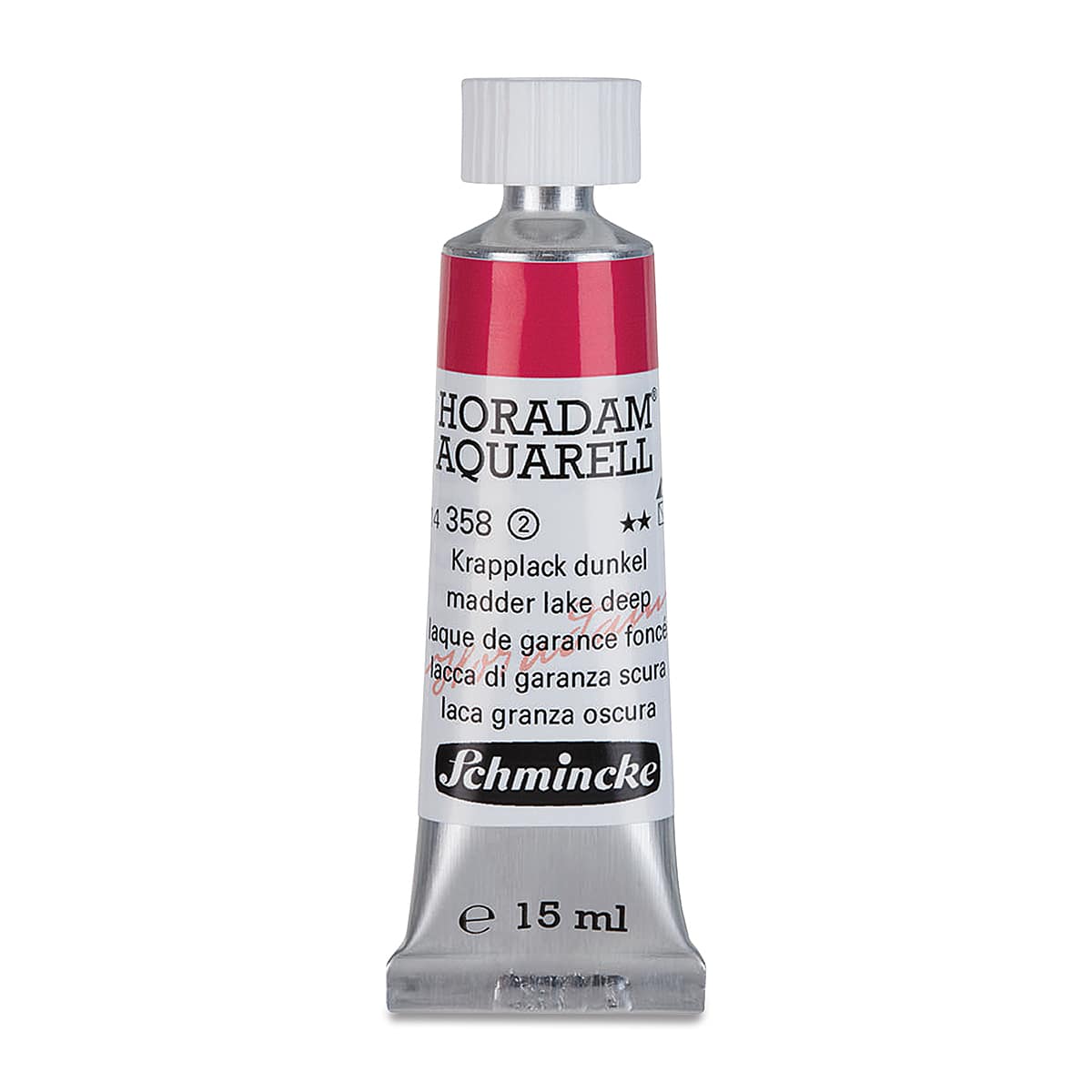 Schmincke Horadam Aquarell Artist Watercolor - Madder Lake Deep, 15 ml tube