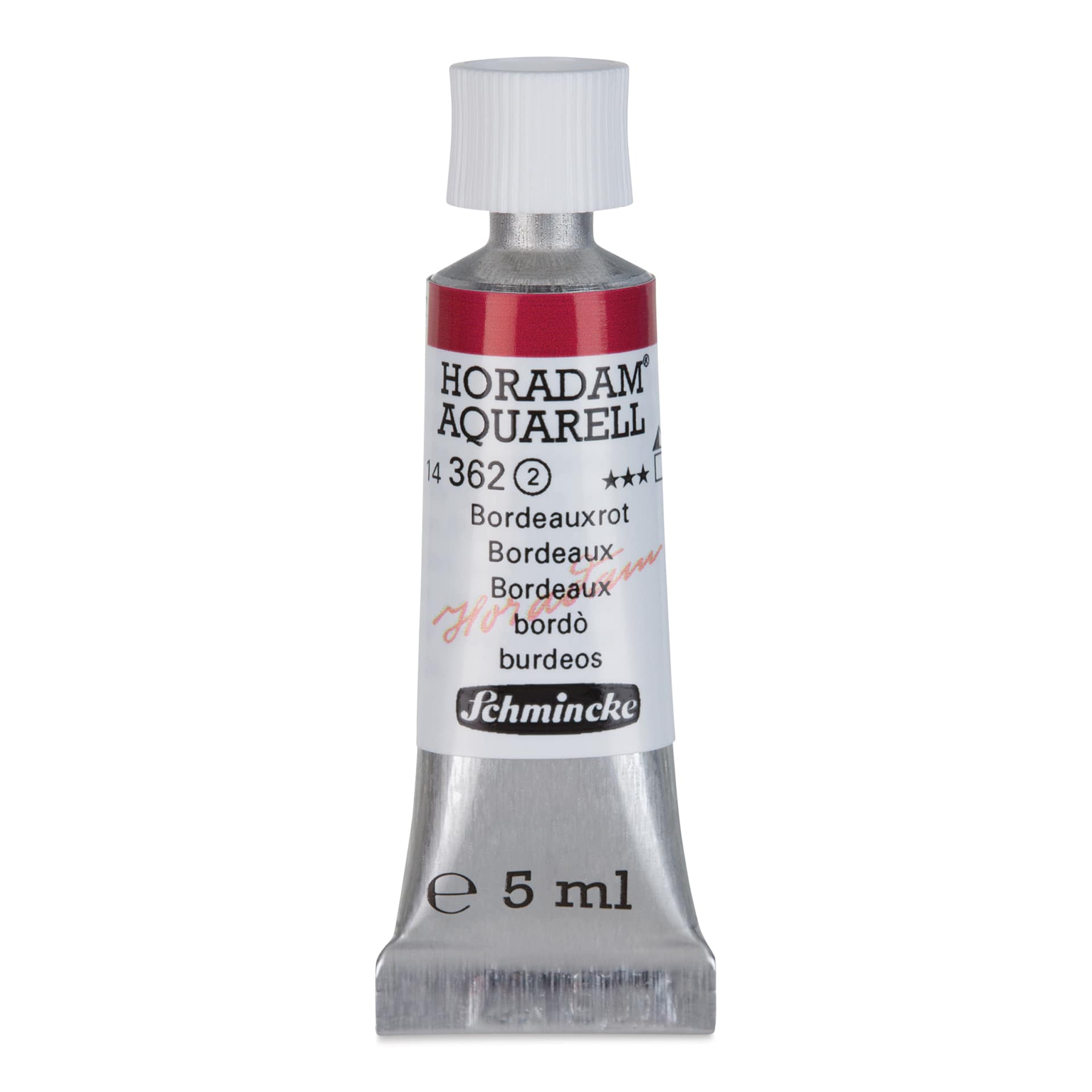 Schmincke Horadam Aquarell Artist Watercolor - Bordeaux, 5 ml tube