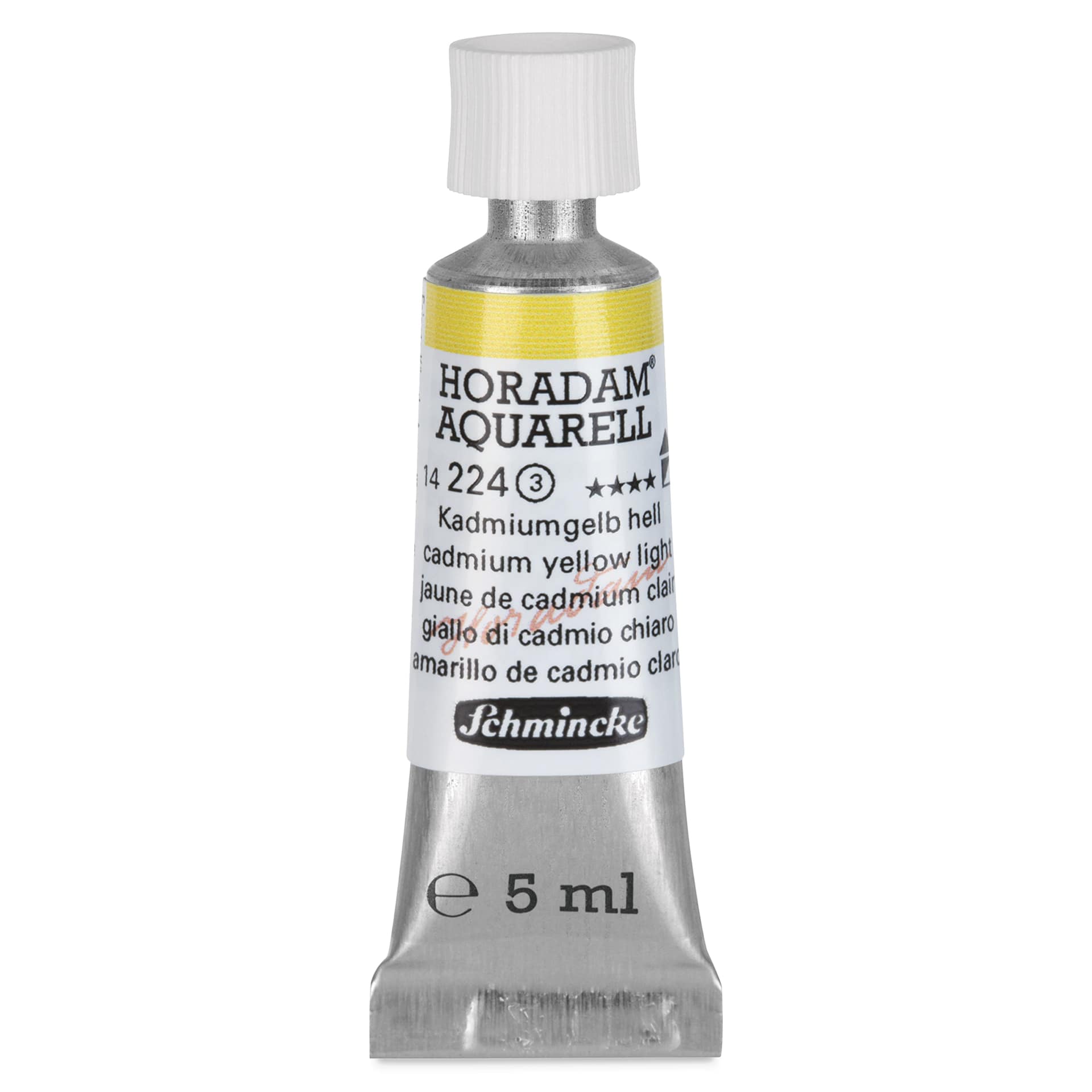 Schmincke Horadam Aquarell Artist Watercolor - Cadmium Yellow Light, 5 ml tube