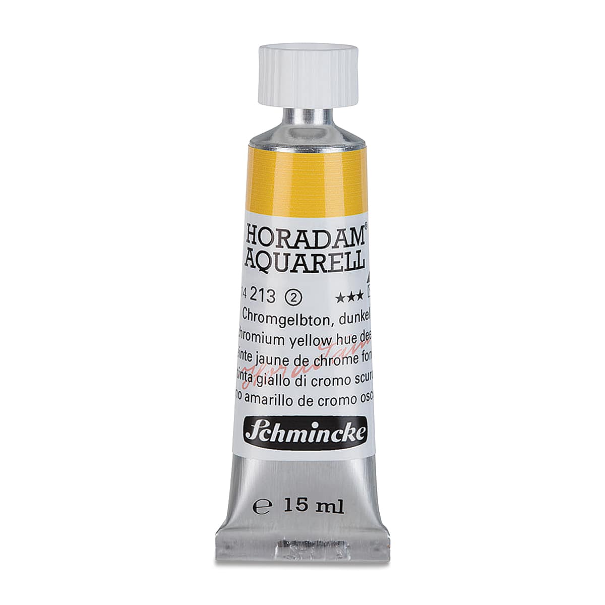 Schmincke Horadam Aquarell Watercolor - Chromium Yellow Hue Deep, 15 ml tube