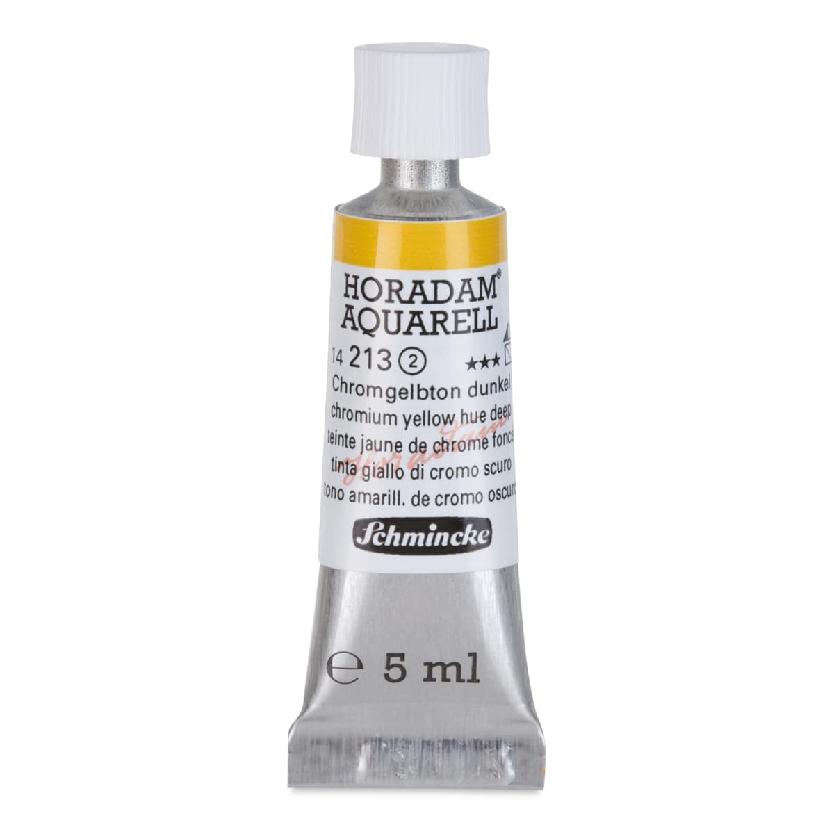 Schmincke Horadam Aquarell Artist Watercolor - Chromium Yellow Hue Deep, 5 ml tube
