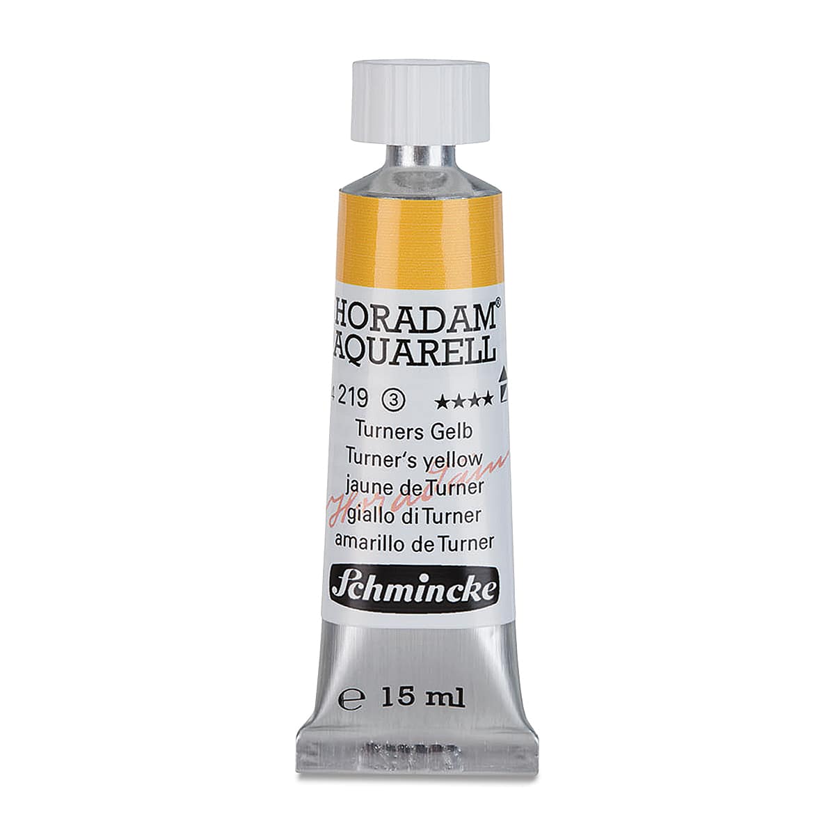 Schmincke Horadam Aquarell Watercolor - Turner's Yellow, 15 ml tube