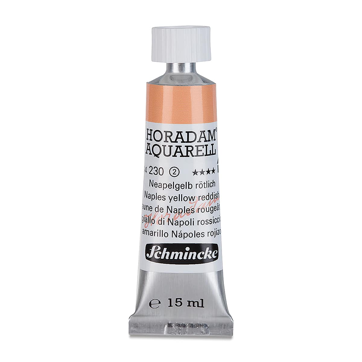Schmincke Horadam Aquarell Artist Watercolor - Naples Yellow Reddish, 15 ml tube