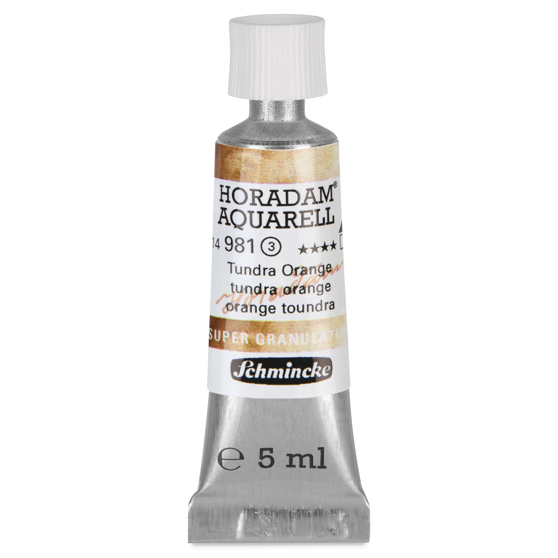 Schmincke Horadam Aquarell Artist Watercolor - Tundra Orange, Supergranulation, 5 ml tube