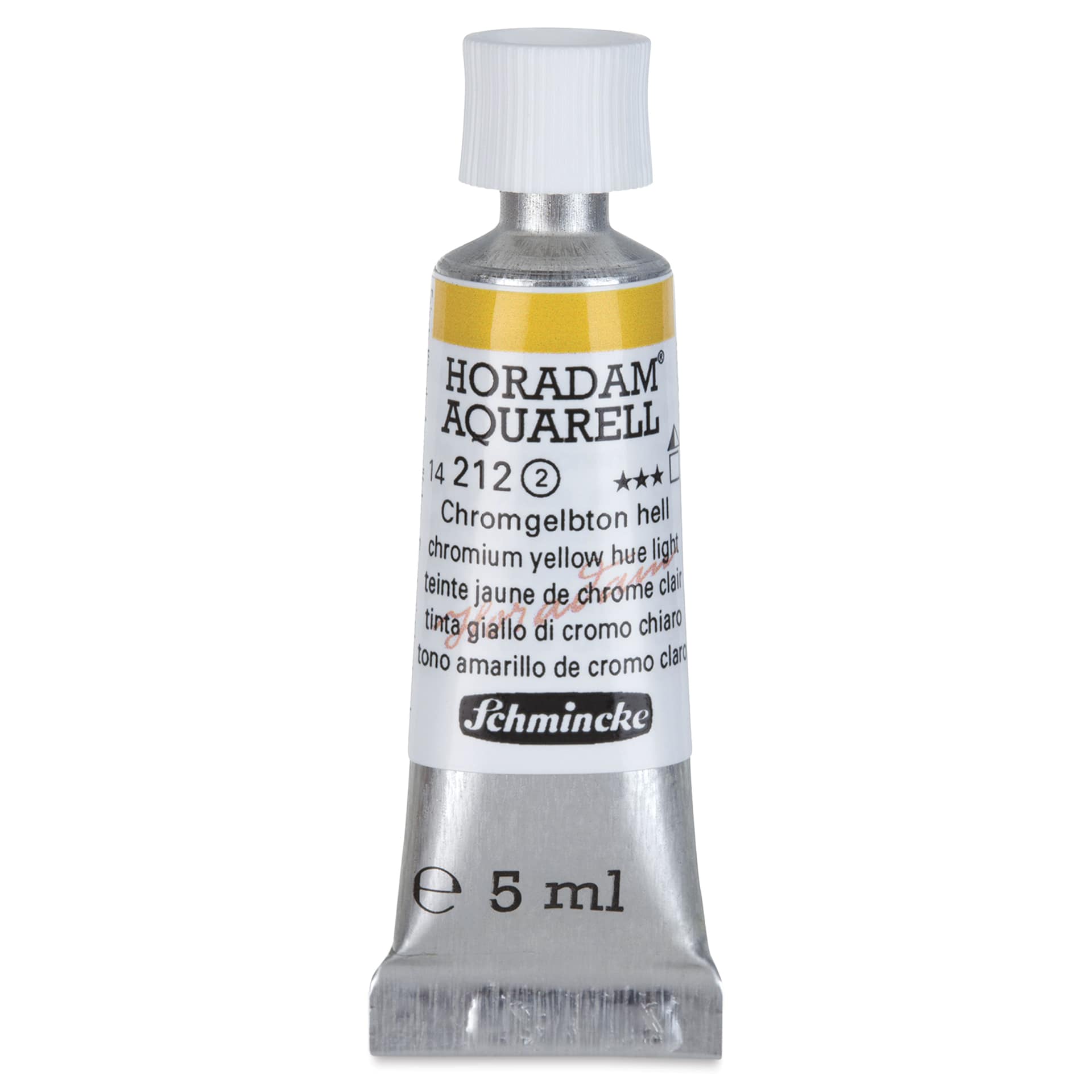 Schmincke Horadam Aquarell Artist Watercolor - Chromium Yellow Hue Light, 5 ml tube