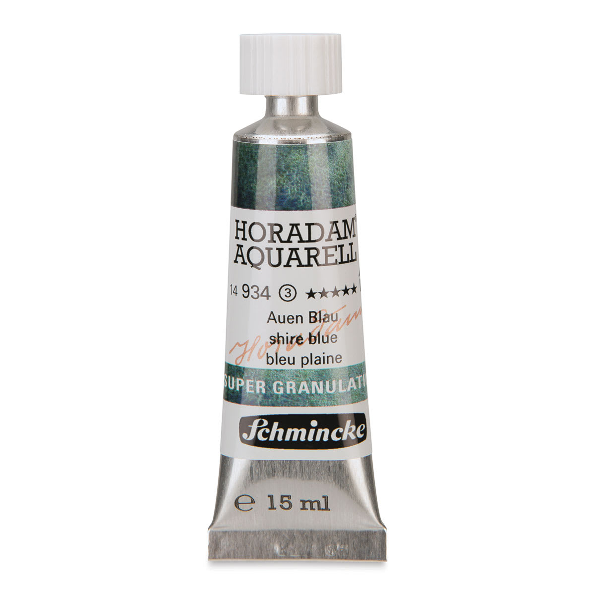 Schmincke Horadam Aquarell Artist Watercolor - Shire Blue, Supergranulation, 15 ml, Tube
