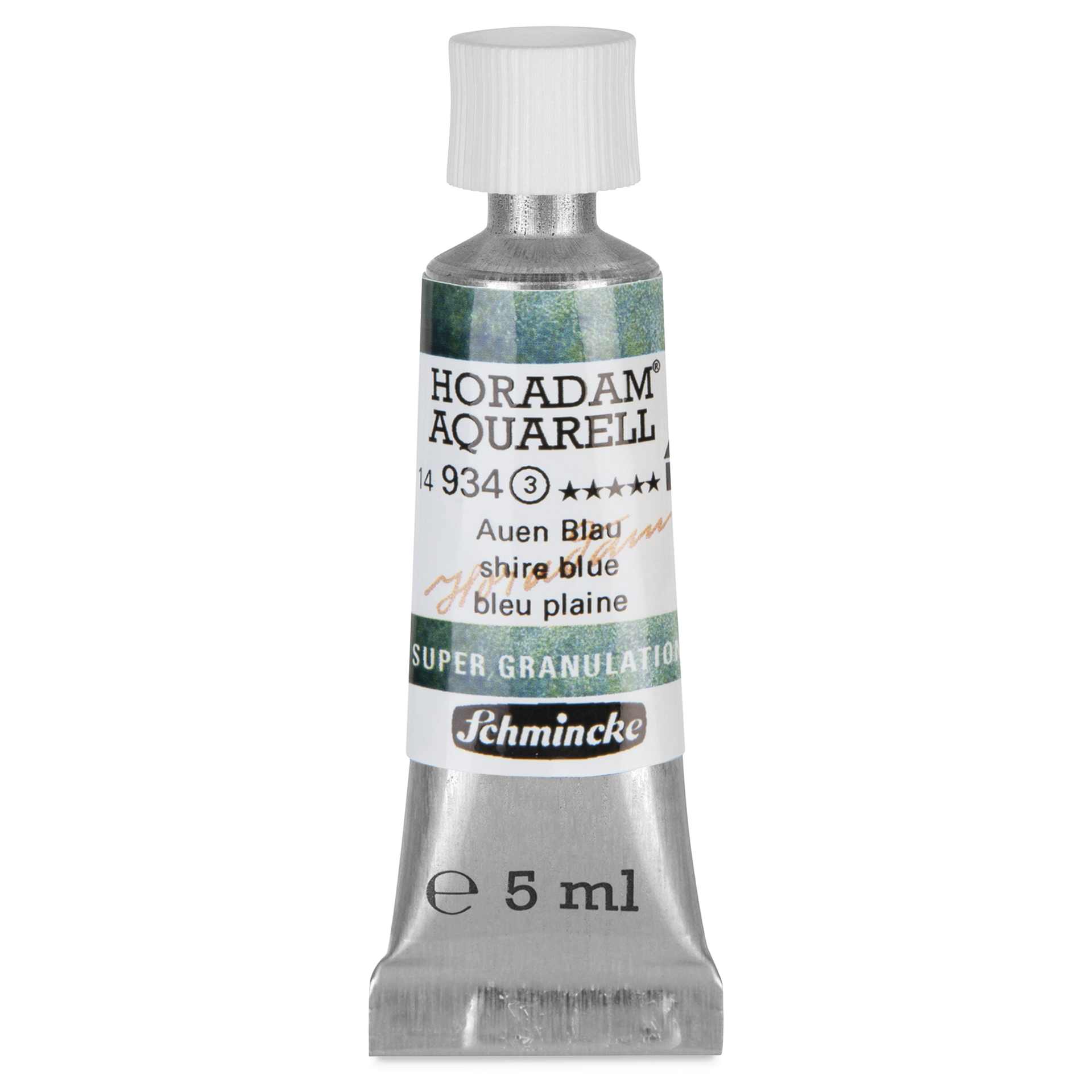 Schmincke Horadam Aquarell Artist Watercolor - Shire Blue, Supergranulation, 5 ml tube