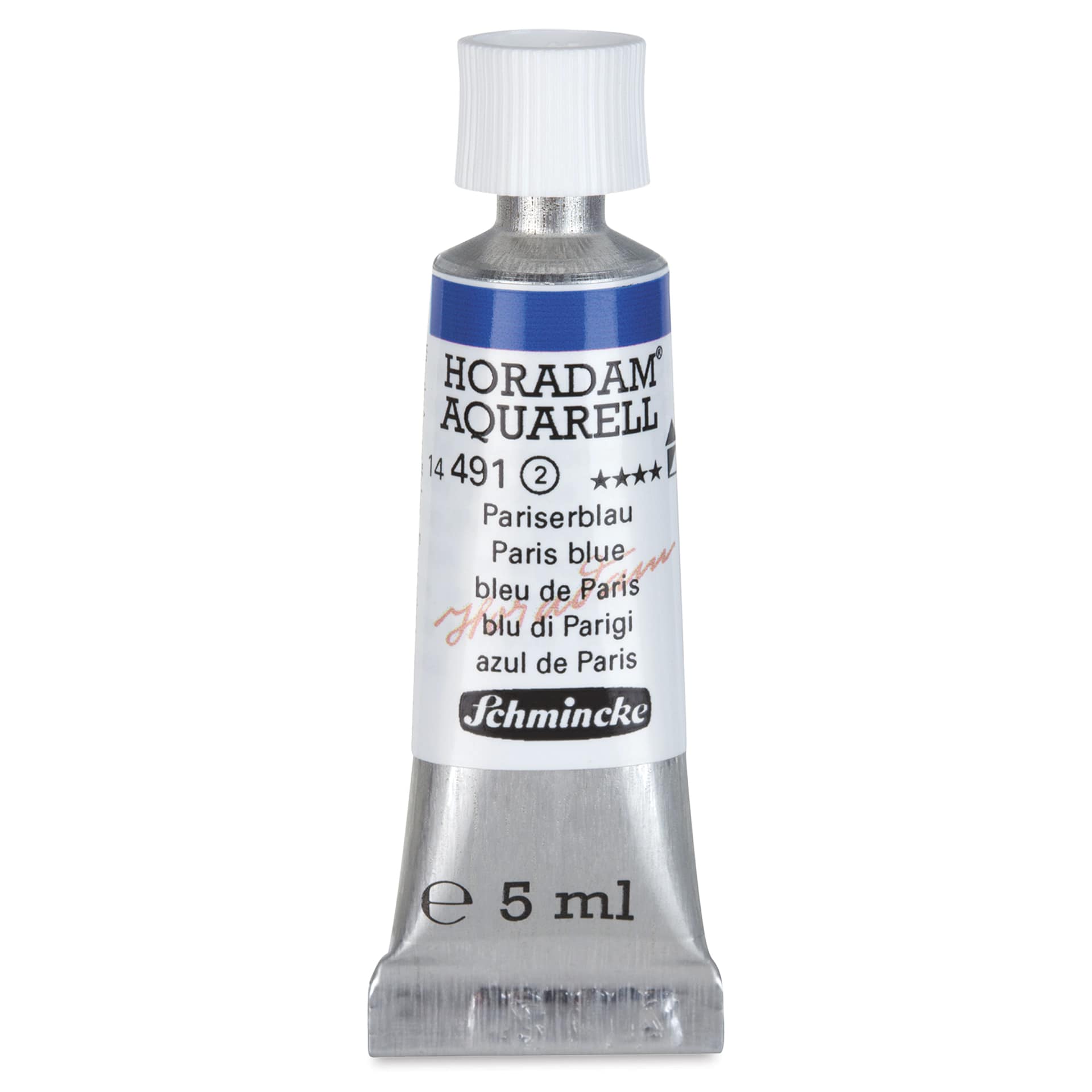 Schmincke Horadam Aquarell Artist Watercolor - Paris Blue, 5 ml tube