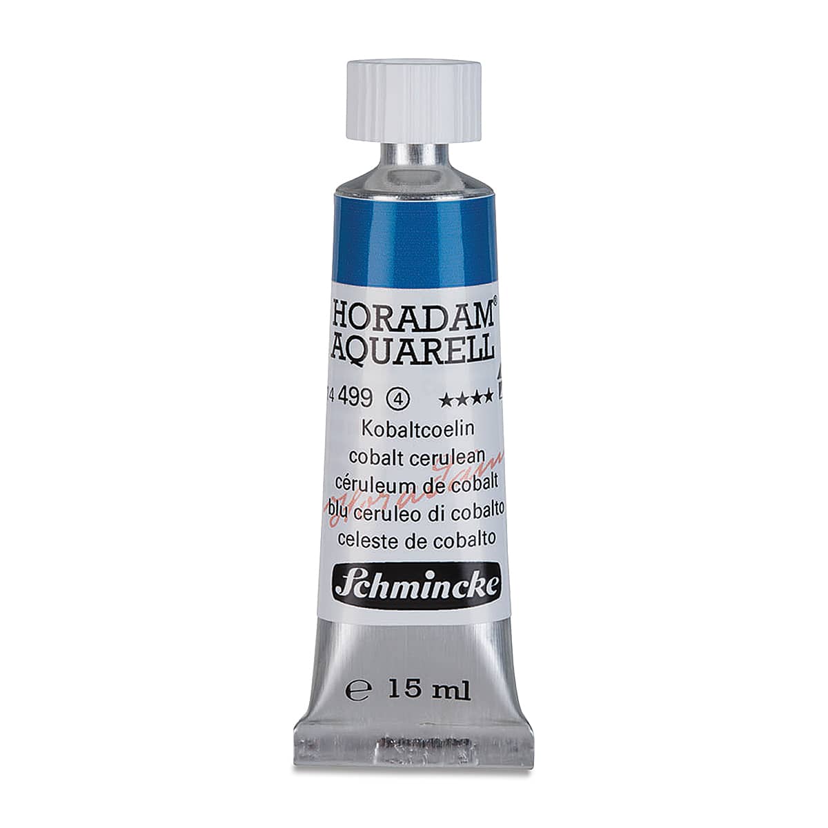 Schmincke Horadam Aquarell Artist Watercolor - Cobalt Cerulean, 15 ml tube