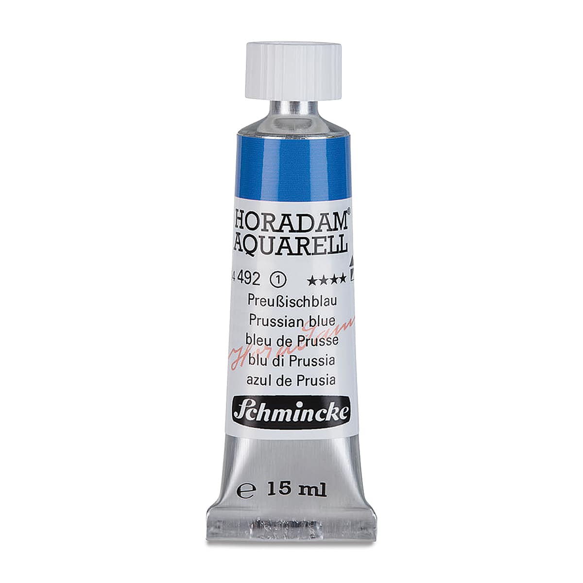 Schmincke Horadam Aquarell Watercolor - Prussian Blue, 15 ml tube