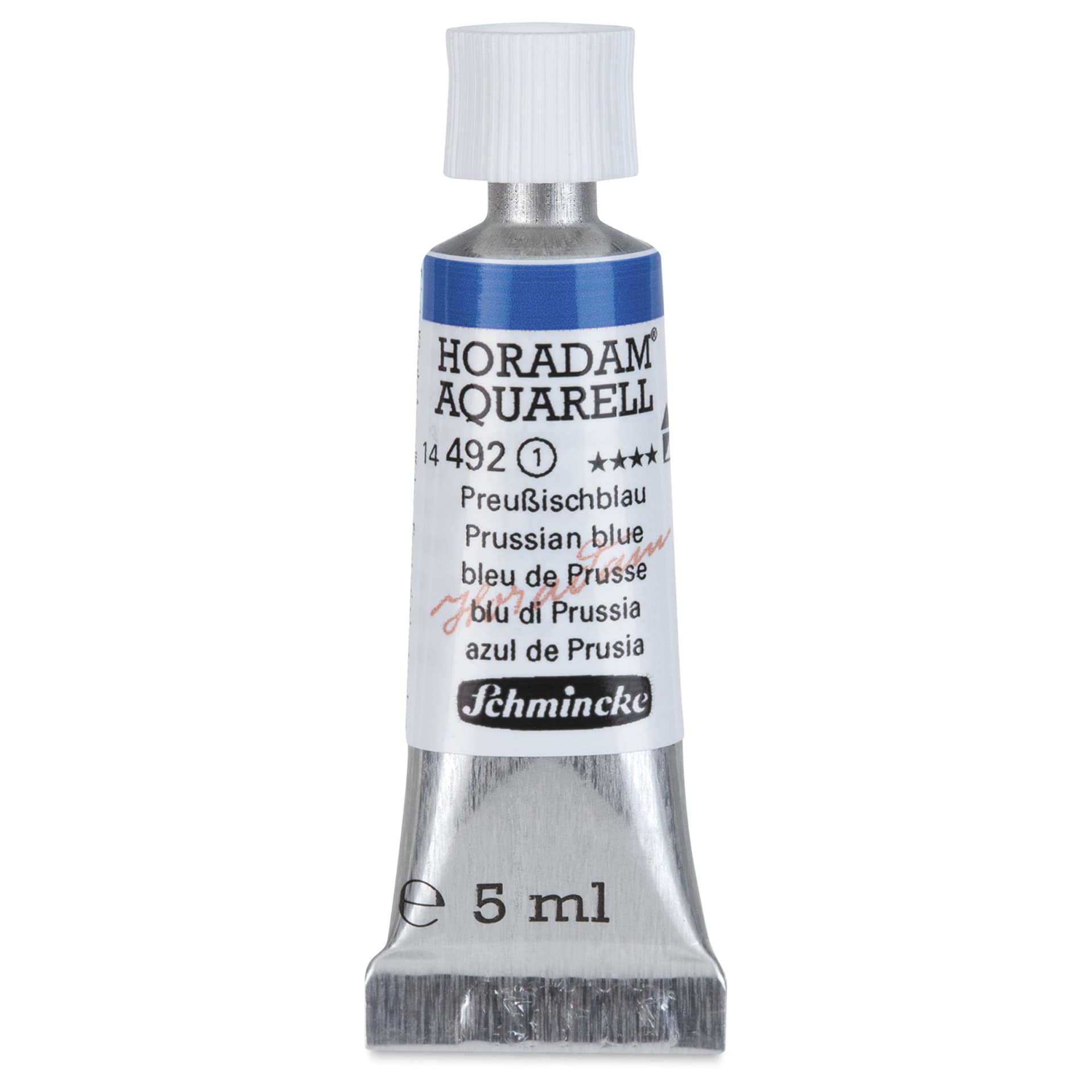 Schmincke Horadam Aquarell Artist Watercolor - Prussian Blue, 5 ml tube